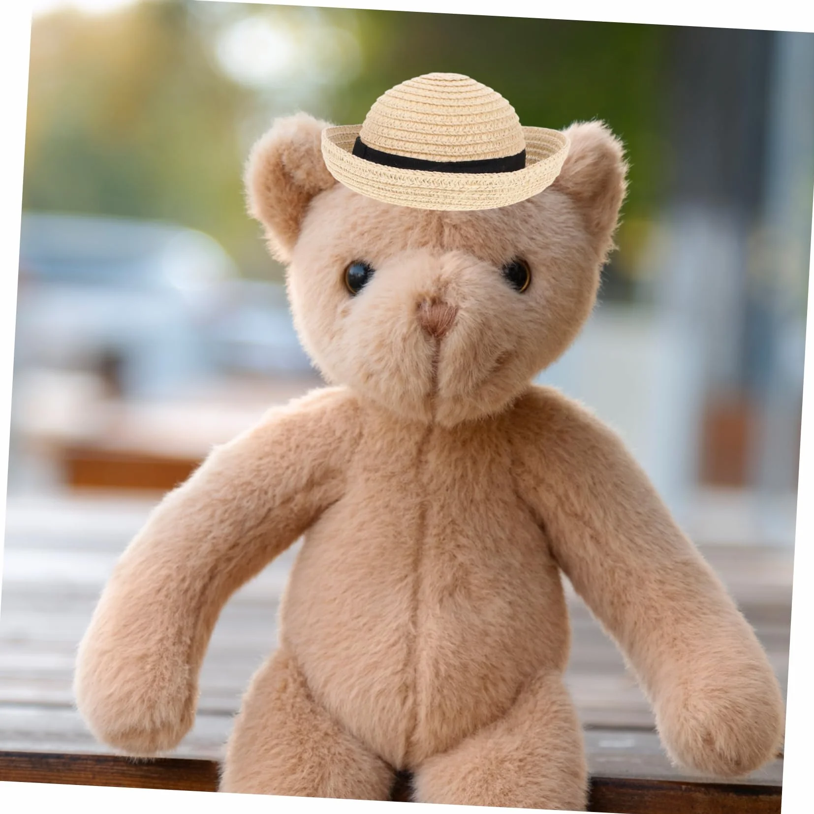 HEMOTON 1Pezzi Cappello per Mini Accessori Chic per Costumi Decorazione per Giardino delle Fate e Casa delle Fatti Mano