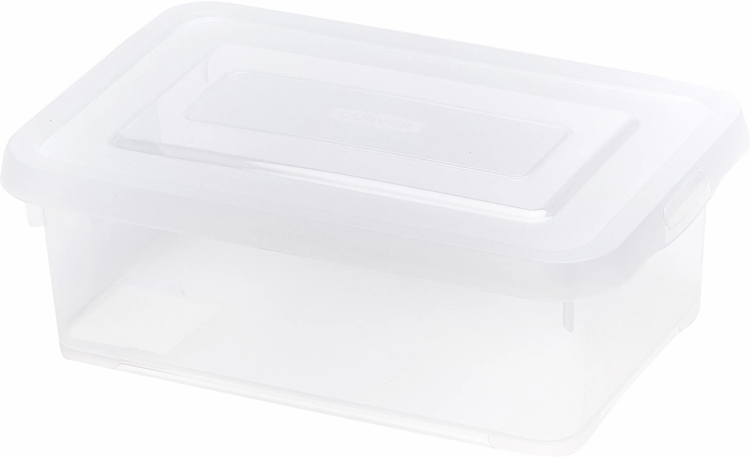 Allibert Scatola In Plastica Con Coperchio A Click Trasparente 29 x 19 x 10 cm