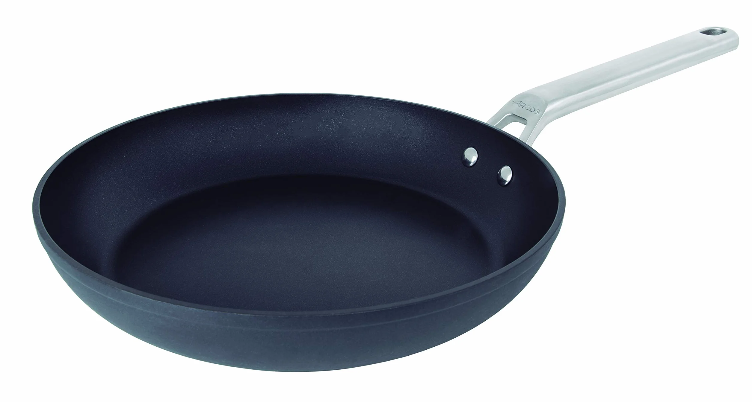 Arcos Serie Samoa | Set di padelle 20 e 24 cm | Alluminio Forgiato | FULL INDUCTION | Adatto qualsiasi cucina | Anse Acciaio inossidabile effetto freddo | Lavabile in lavastoviglie | Colore Nero