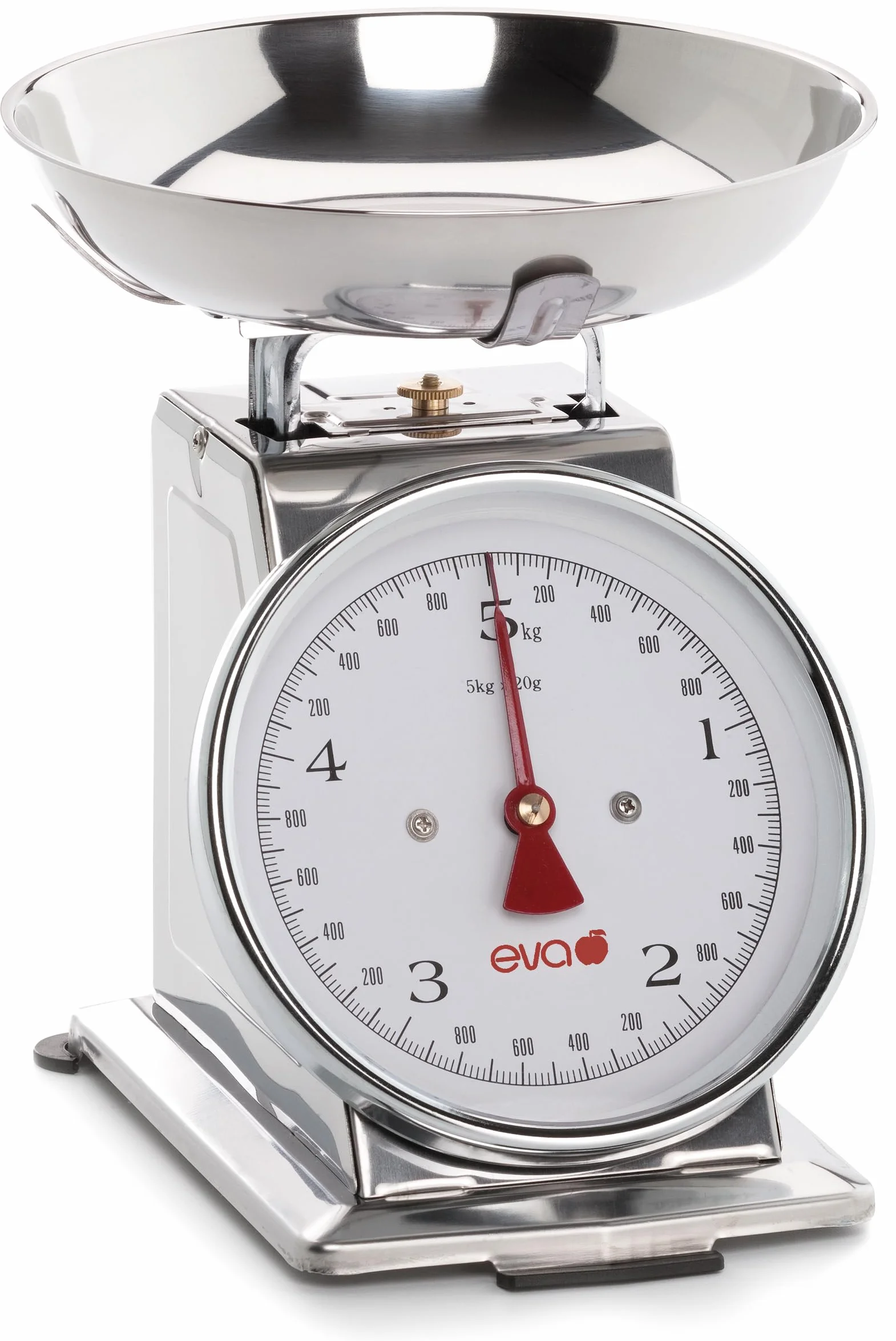 Bilancia da cucina meccanica acciaio inox 5kg 20g