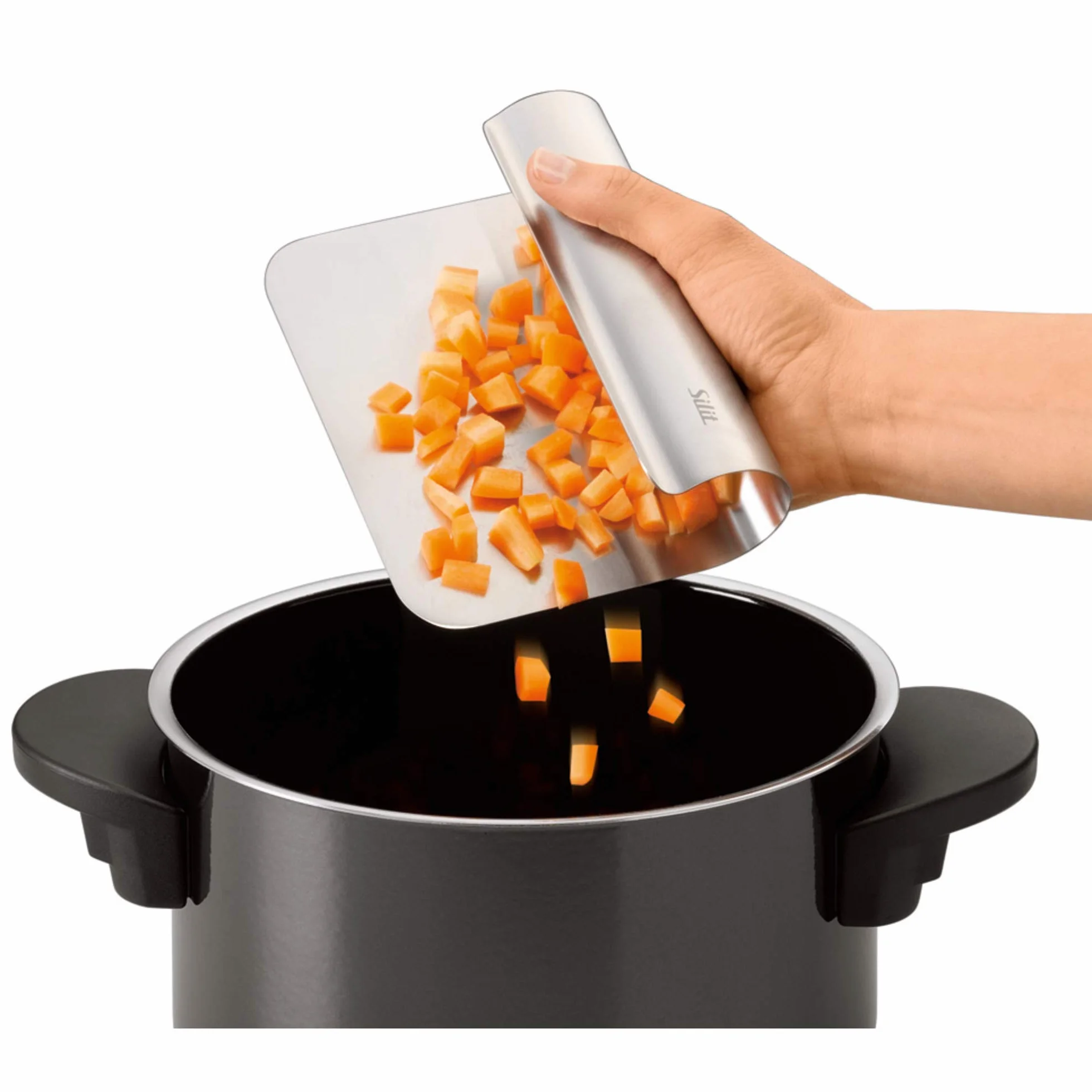 Silit Cut'n Serve - Aiuto Universale in Acciaio Inox 18/10 Opaco