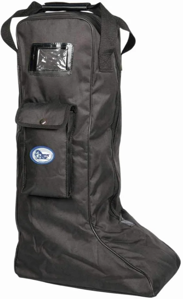 Harrys Horse Borsa per stivali da equitazione Nero