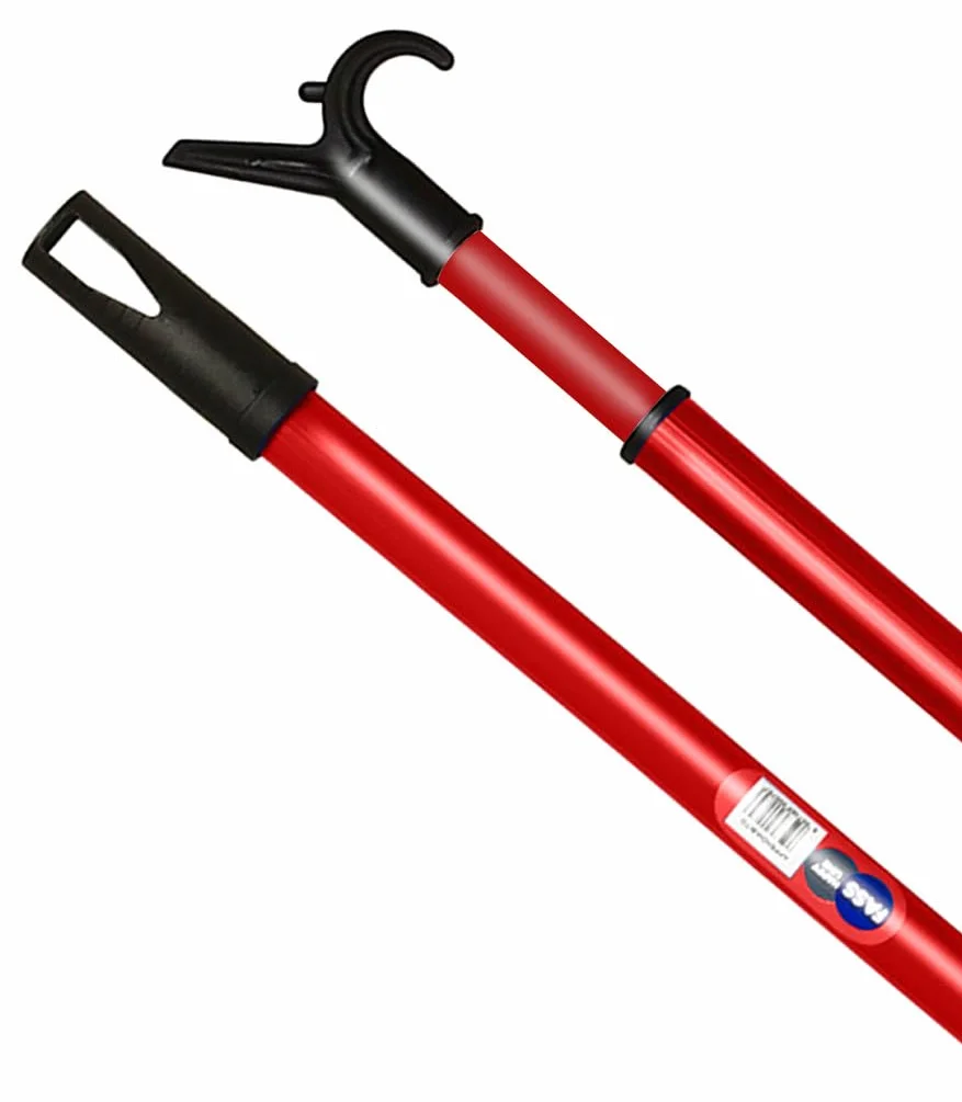 Aste Prendiabiti Telescopica Allungabile 82-152 cm Manico Appendiabiti per Armadio Guardaroba