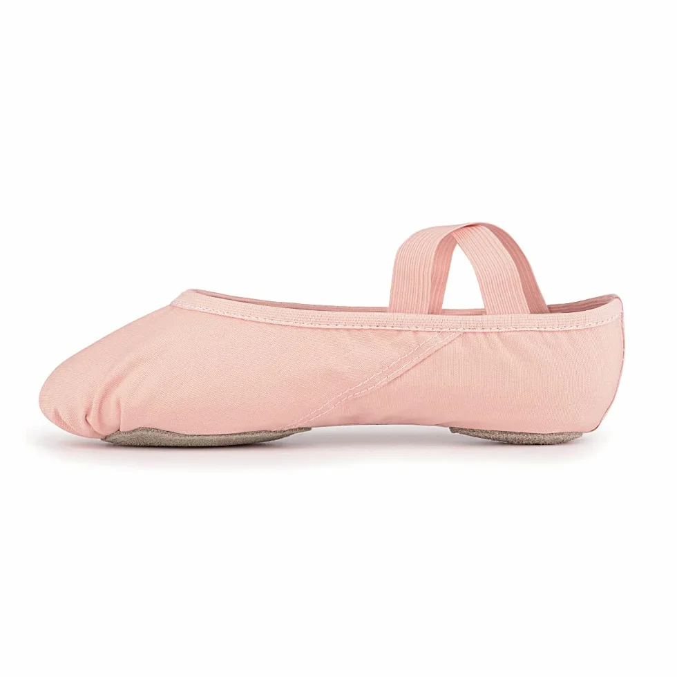Bezioner Scarpe da Danza Tela Mezza Punta Suola Spezzata per Bambini e Adulti