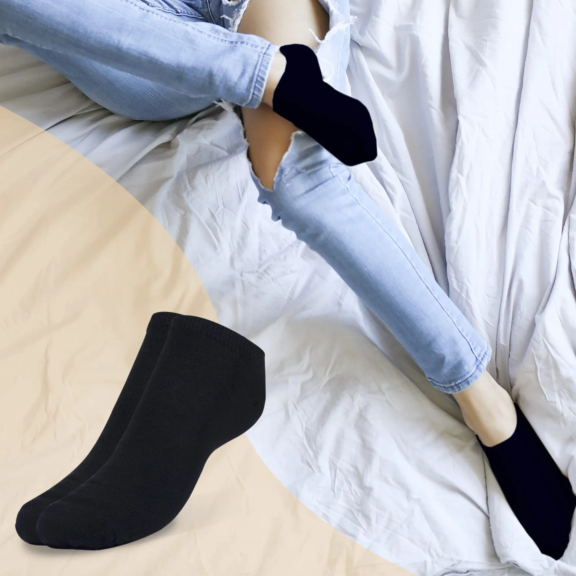 Paia Calzini Corti in Cotone Unisex Fantasmini Invisibili Traspiranti Uomo Donna Sport Palestra