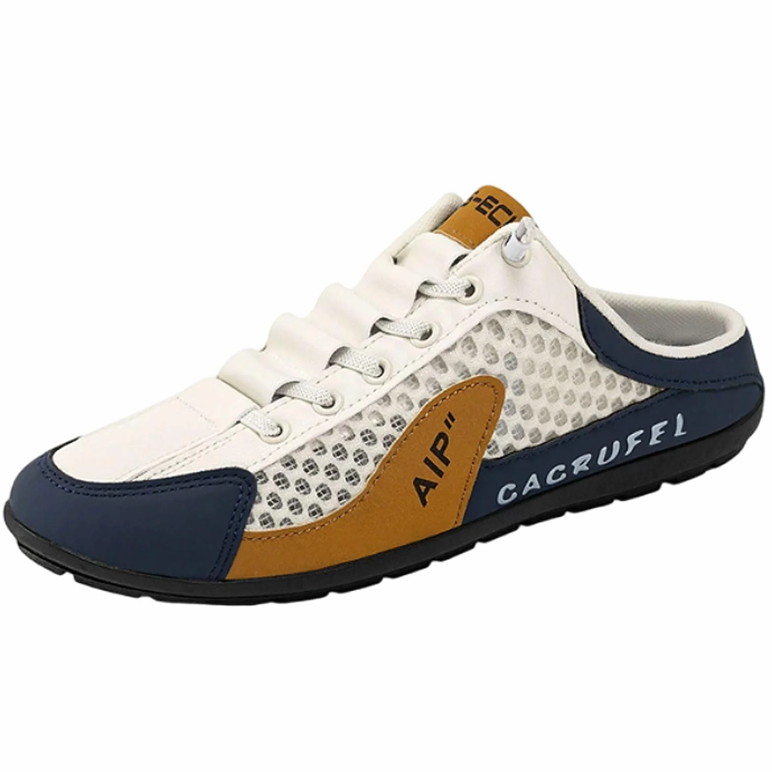 Scarpe da Ginnastica Uomo Slip on Mule Senza Schienale Pantofole in Rete Leggere