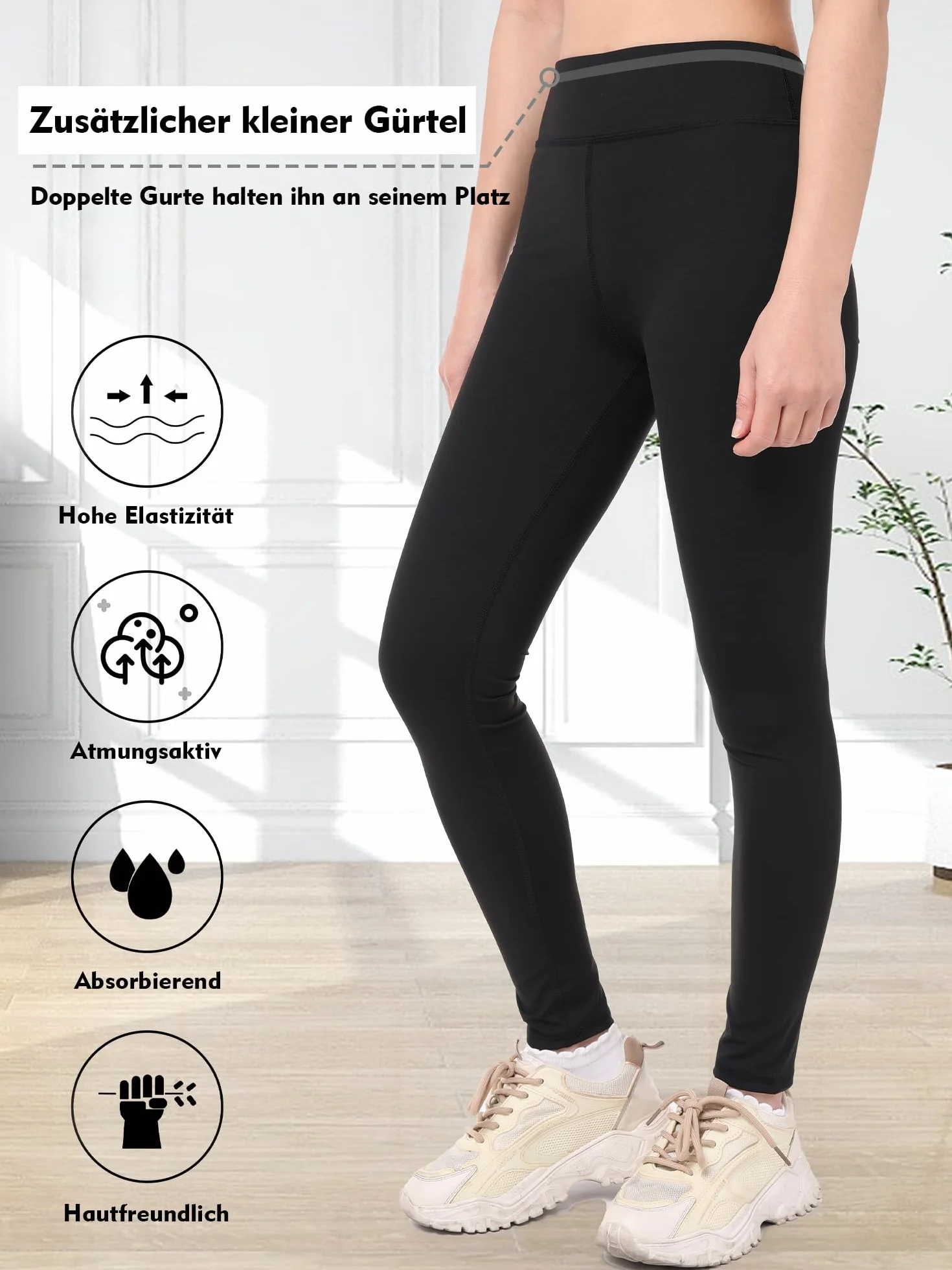 Leggings sportivi per bambini, comodi, sportivi, leggings, lunghi, per jogging, allenamento, lezioni di sport