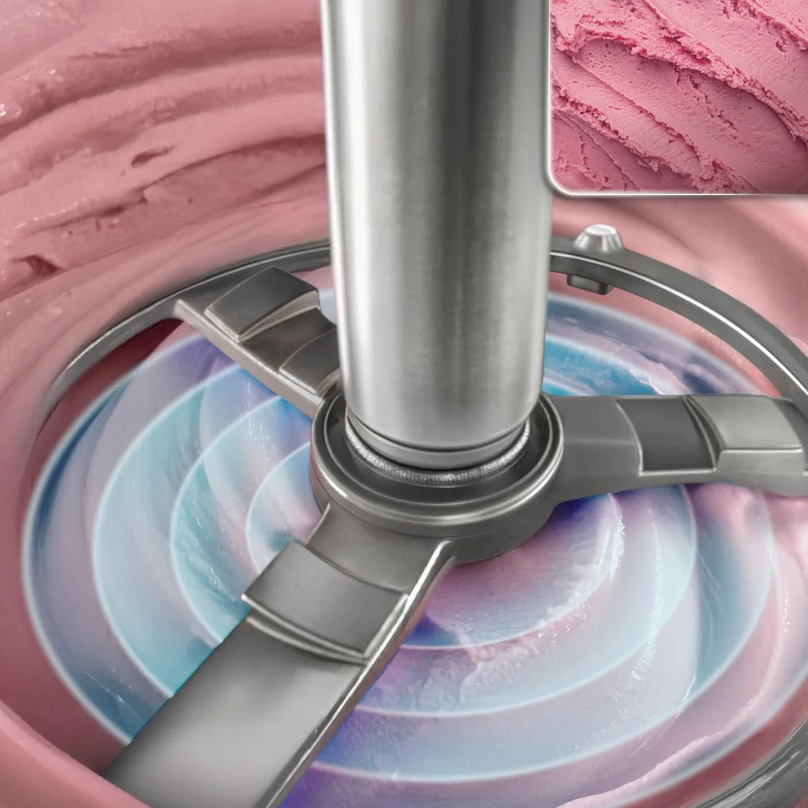 Cecotec Gelatiera - Macchina per Gelato e Dessert Congelati Gelatec 2100. 500W. 11 Programmi: Gelati. Sorbetti. Frullati. Frappè. Tecnologia CreamOn. Touch Screen. Capacità 2.1L con Tarrine BPA Free
