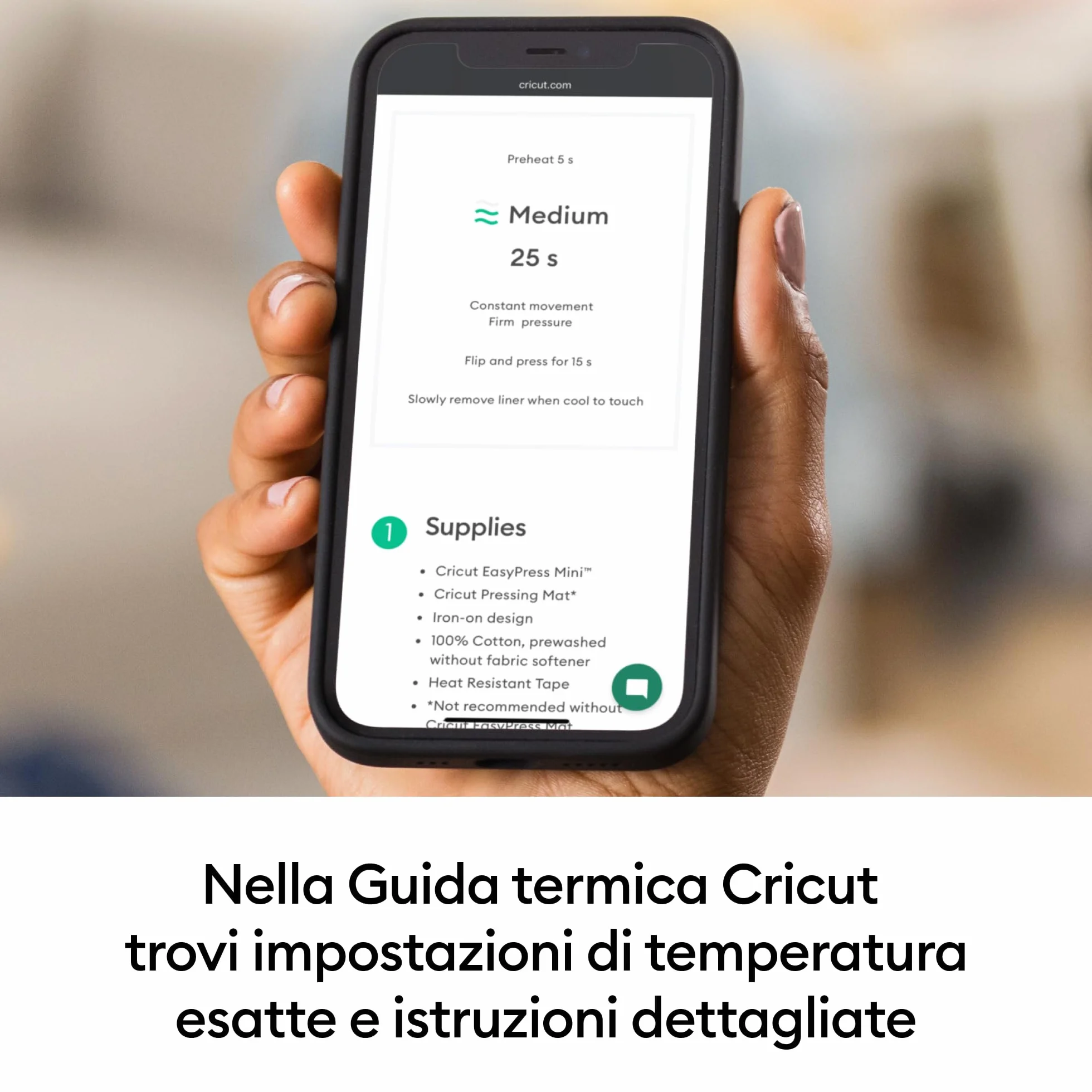 Cricut EasyPress Mini Pressa termica compatta per termoadesivo vinile HTV sublimazione Raspberry