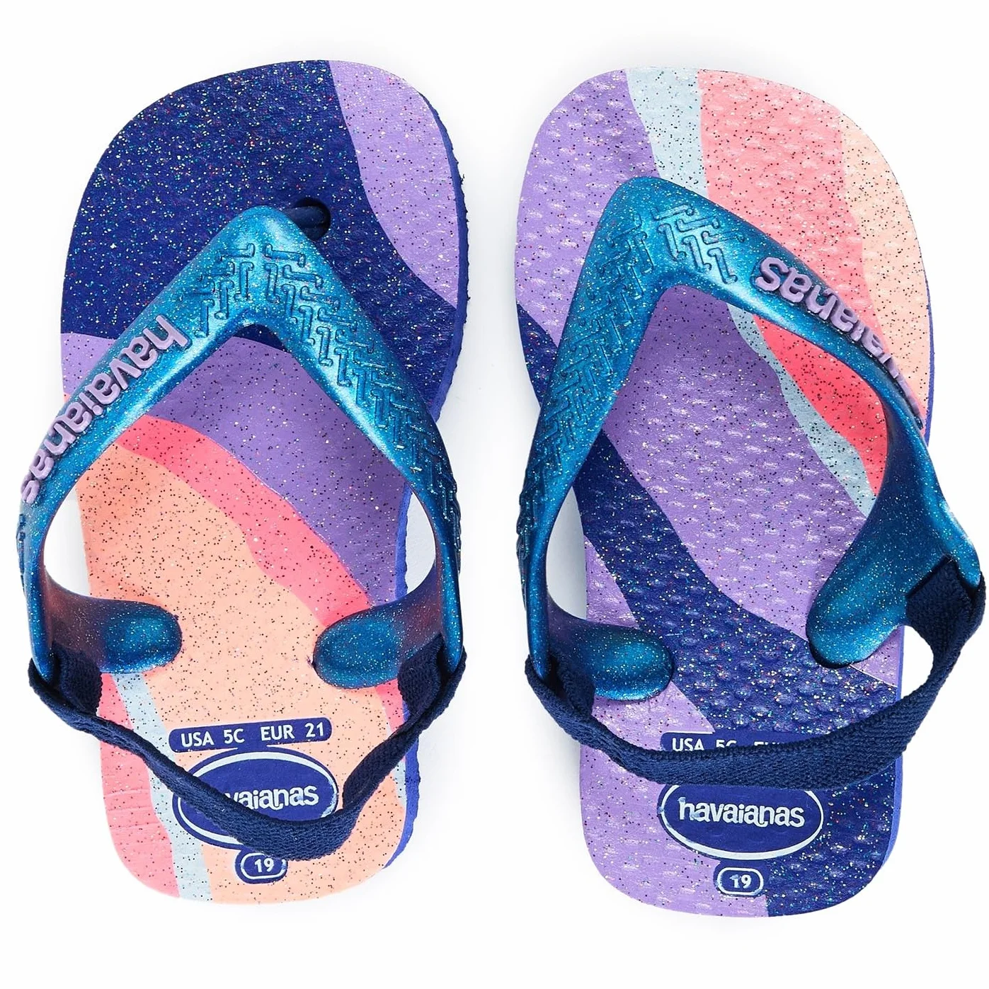 Havaianas Baby Palette Glow Unisex Bambini e ragazzi Infradito