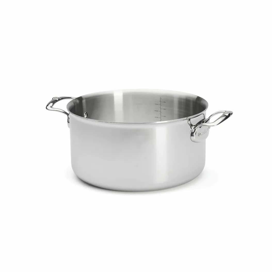 De Buyer - Casseruola bassa con coperchio 28 cm