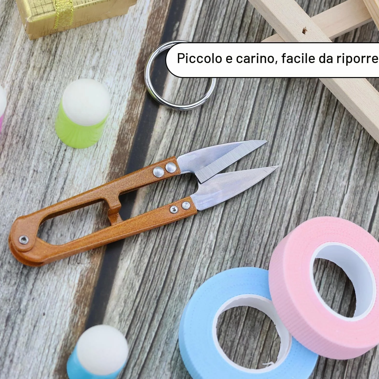Forbici per filo in acciaio inox – 3 paia, forbici da cucito universali per taglio di precisione