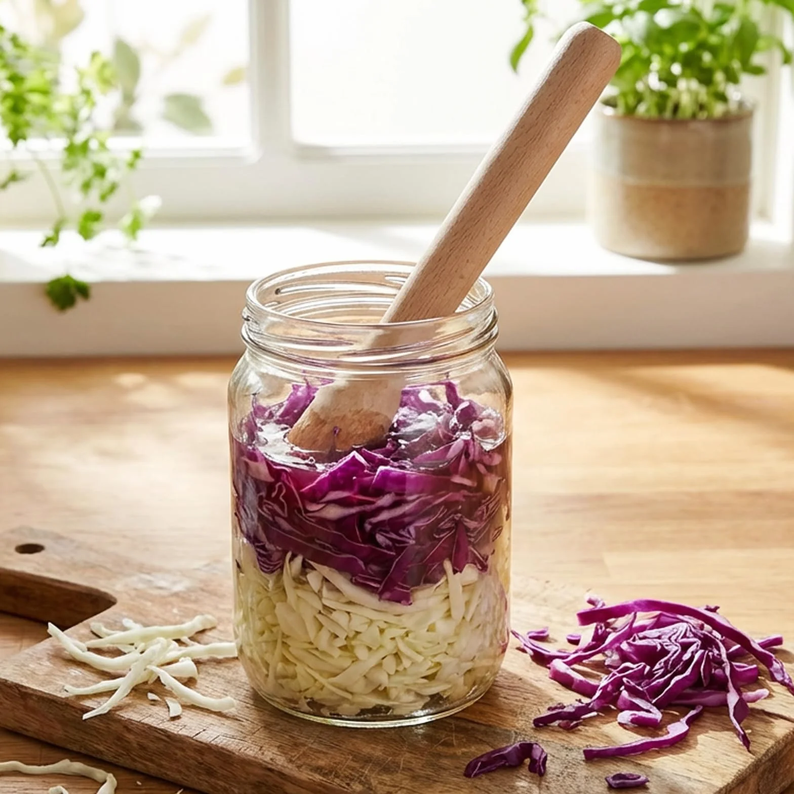 Pestello per Fermentazione, Pestellos Manuale in Legno, Pestello in Legno, Pestellos per Crauti, per la Fermentazione di Kimchi, Crauti E Prodotti Fermentati