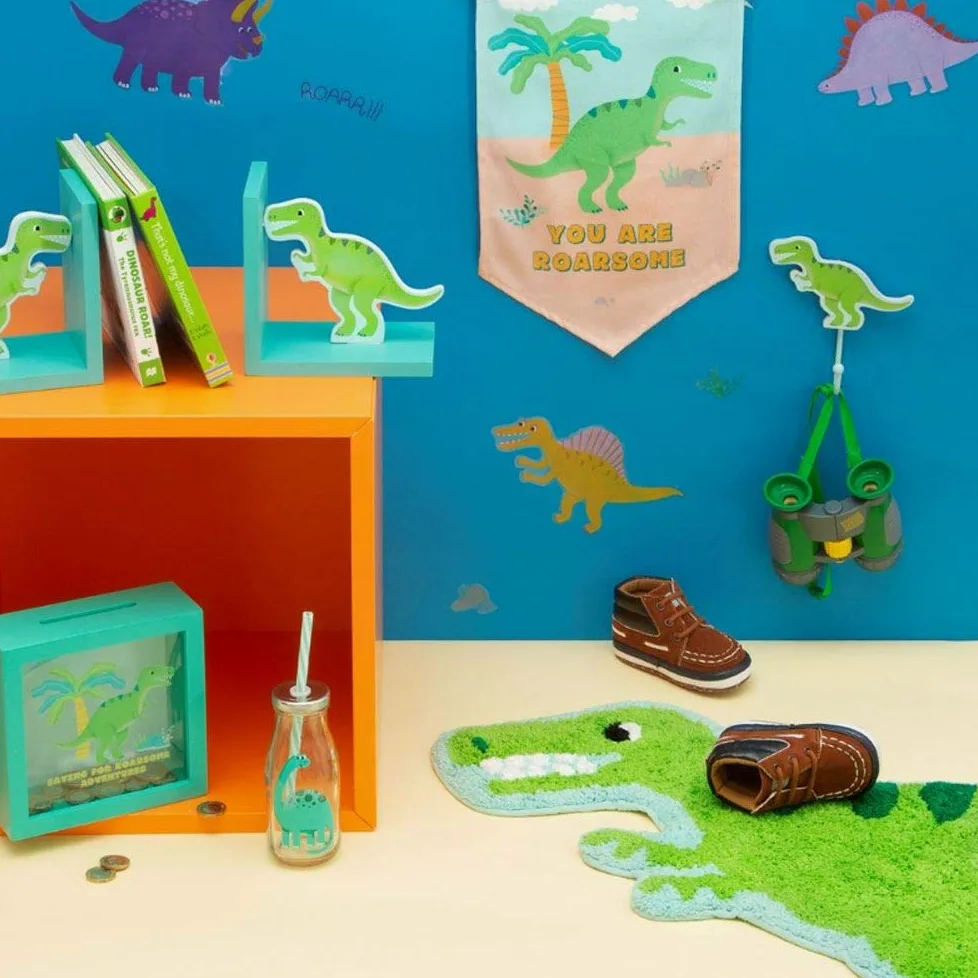 Sass & Belle - Tappeto a forma di dinosauro T-Rex