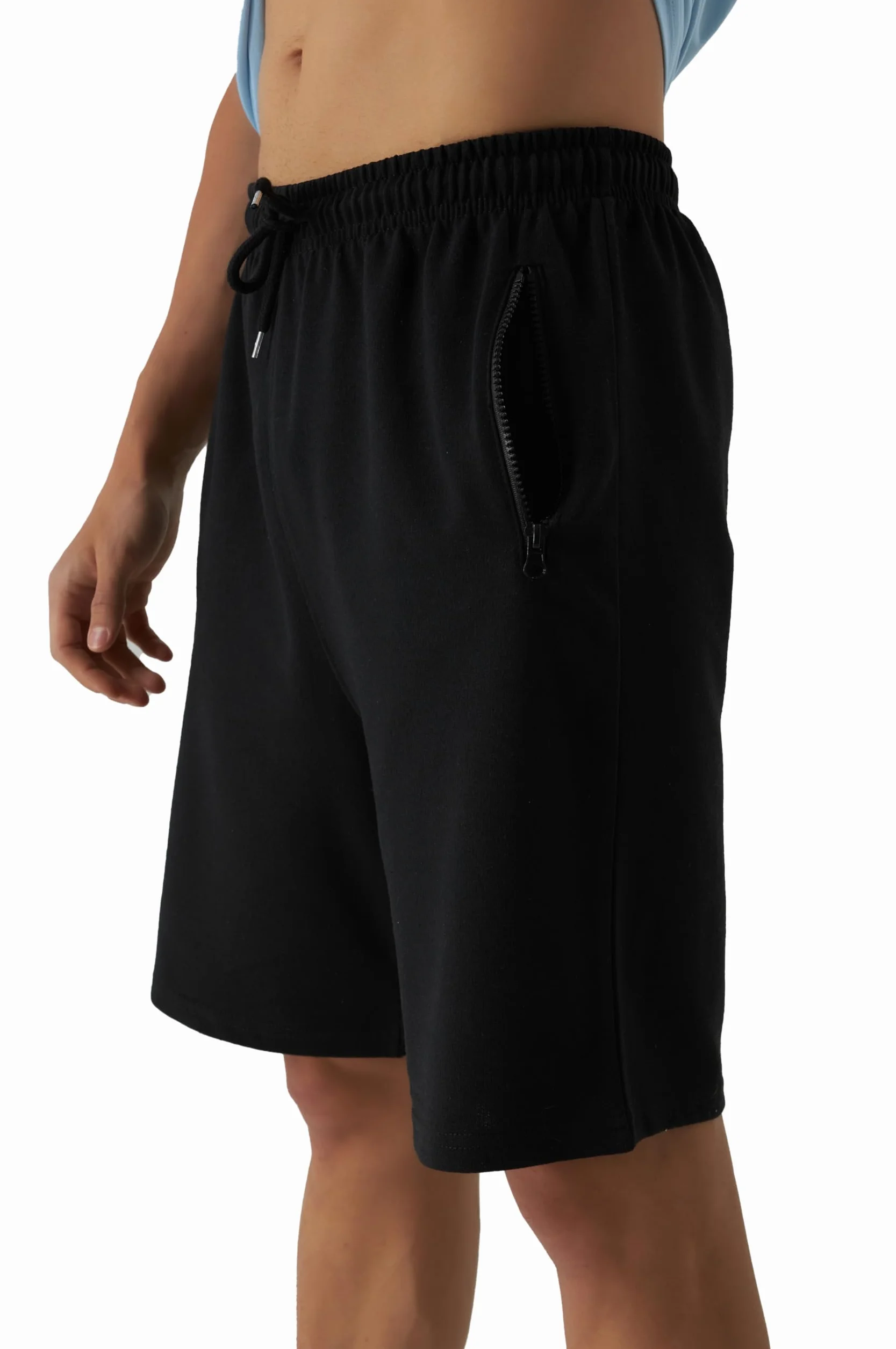 Smith & Solo Pantaloncini corti sportivi da uomo in cotone per jogging fitness tennis