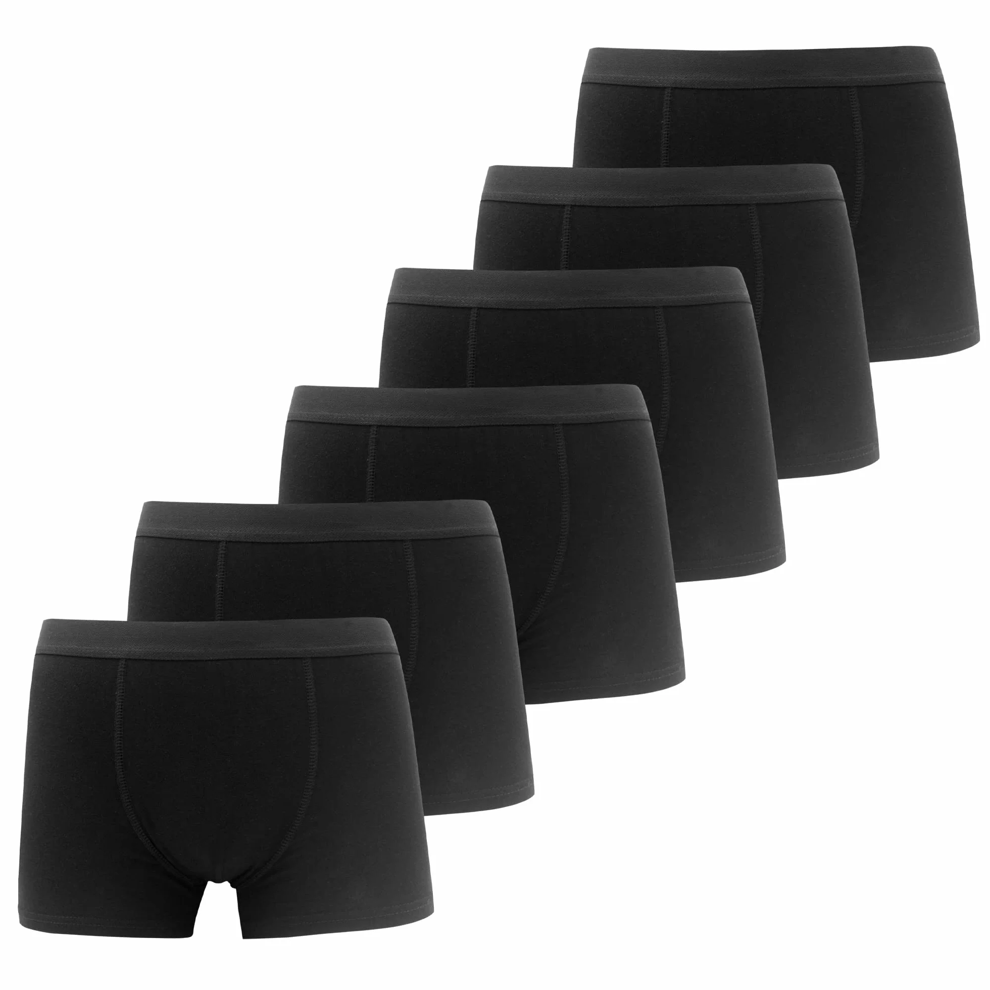 Boxer Bambino Ragazzo Mutande Intime in Cotone 6 Pezzi
