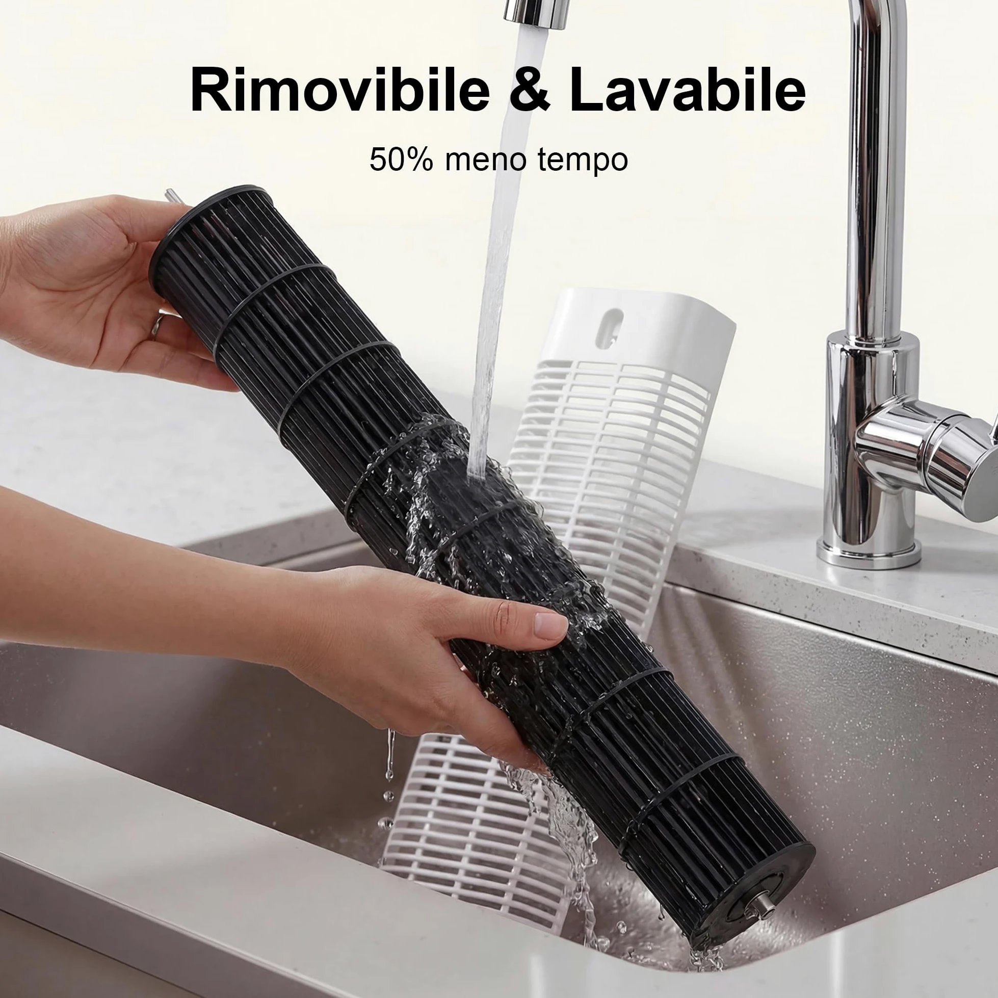 Ventilatore a Torre Silenzioso con Telecomando, 7.3 m/s Flusso Potente & Modalità Notturna 30 dB, Oscillazione 90°, 6 Livelli, Timer 12H, Ventilatore a Colonna per Camera da Letto e Ufficio