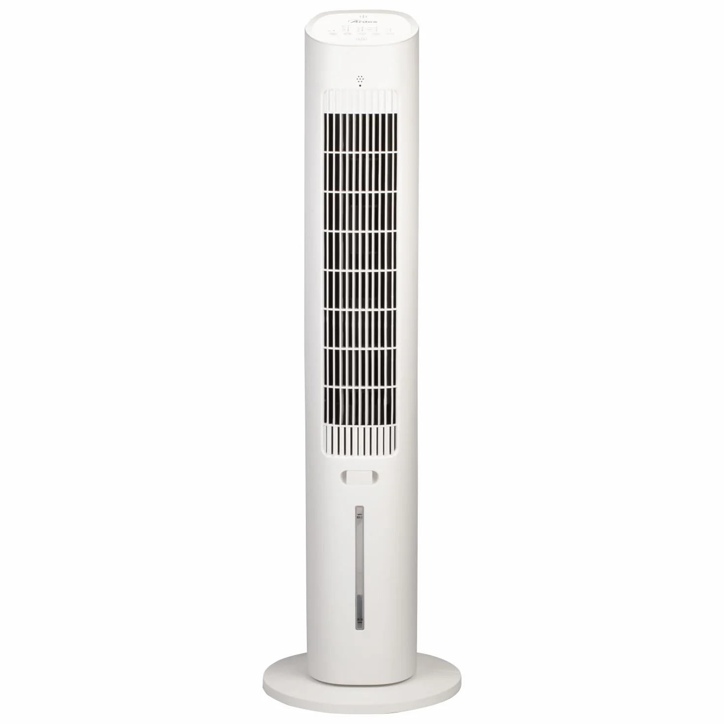 Ardes EOLO TOWER Raffrescatore Evaporativo 60W con Oscillazione Automatica, 3 Velocità, Timer 12 h, mando, Schermo Digitale, Comandi Touch, Serbatoio 3 L e Diffusore di Aroma