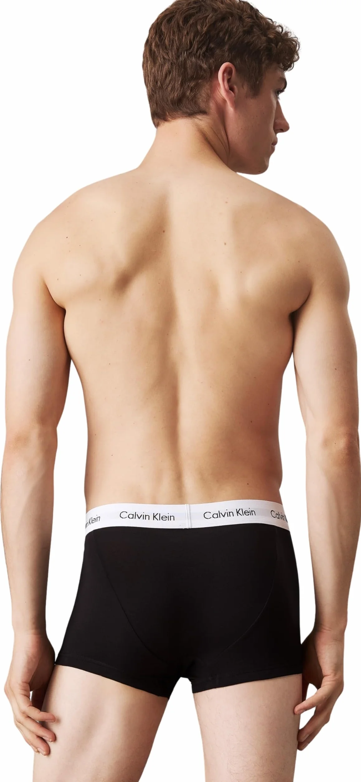 Calvin Klein Boxer Uomo Hüft-Shorts Baumwoll-Unterhosen Stretch 3er Pack XS-XL