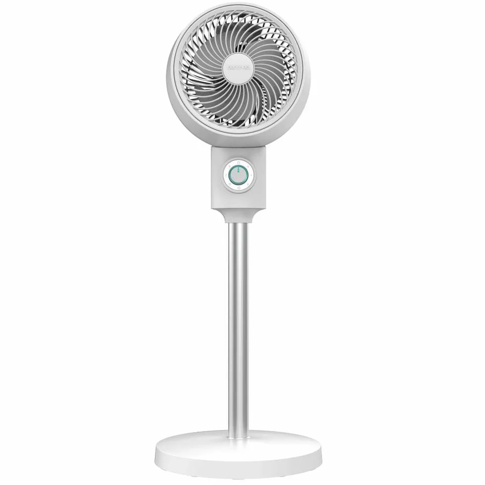 Cecotec - Ventilatore circolatore d'aria a piantana, EnergySilence 900 Cyclone. 35 W, diametro 9 pollici, oscillazione automatica, 3 velocità, inclinazione regolabile, controllo facile