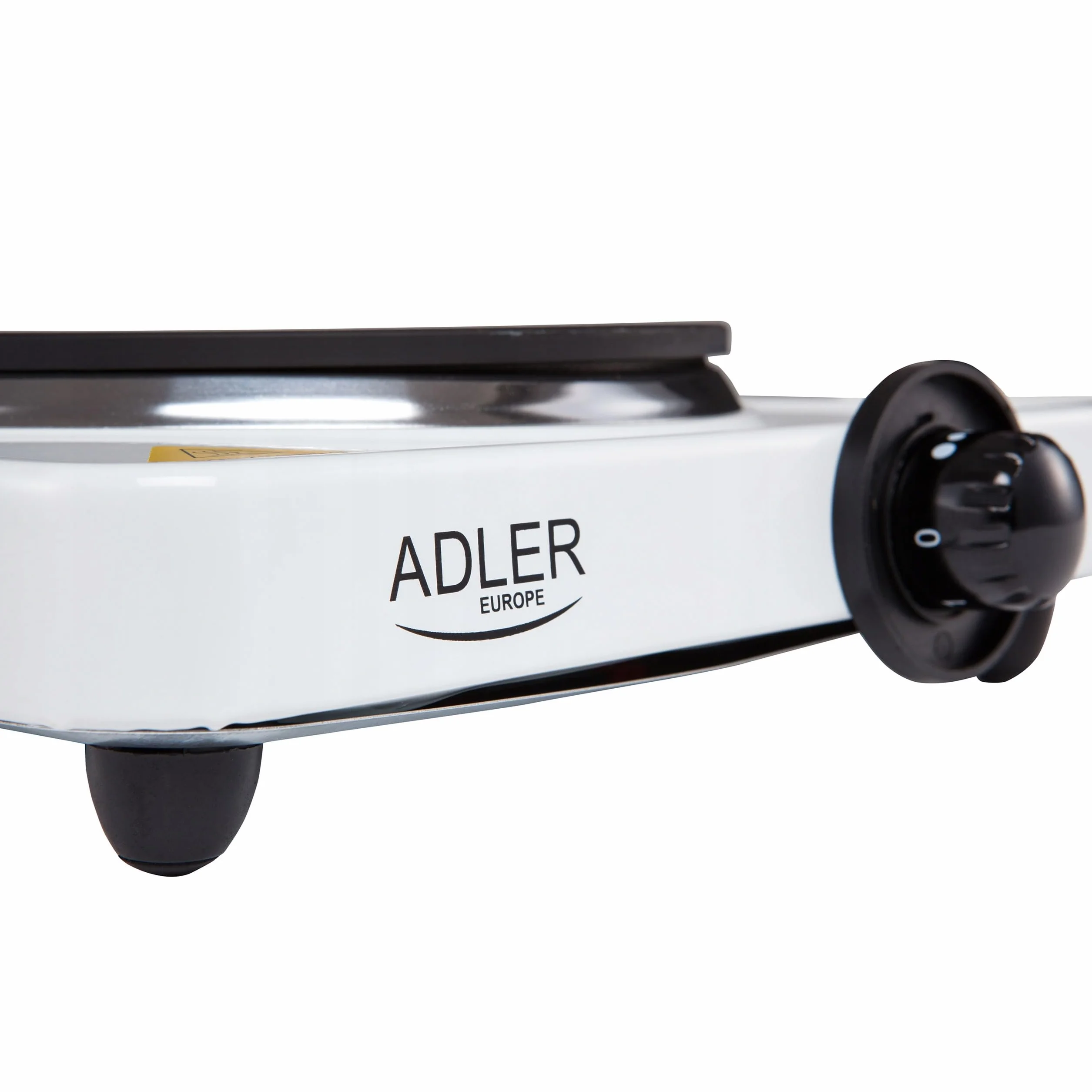 ADLER Piastra elettrica, potenza 1500 W, diametro piastra riscaldante 185 mm