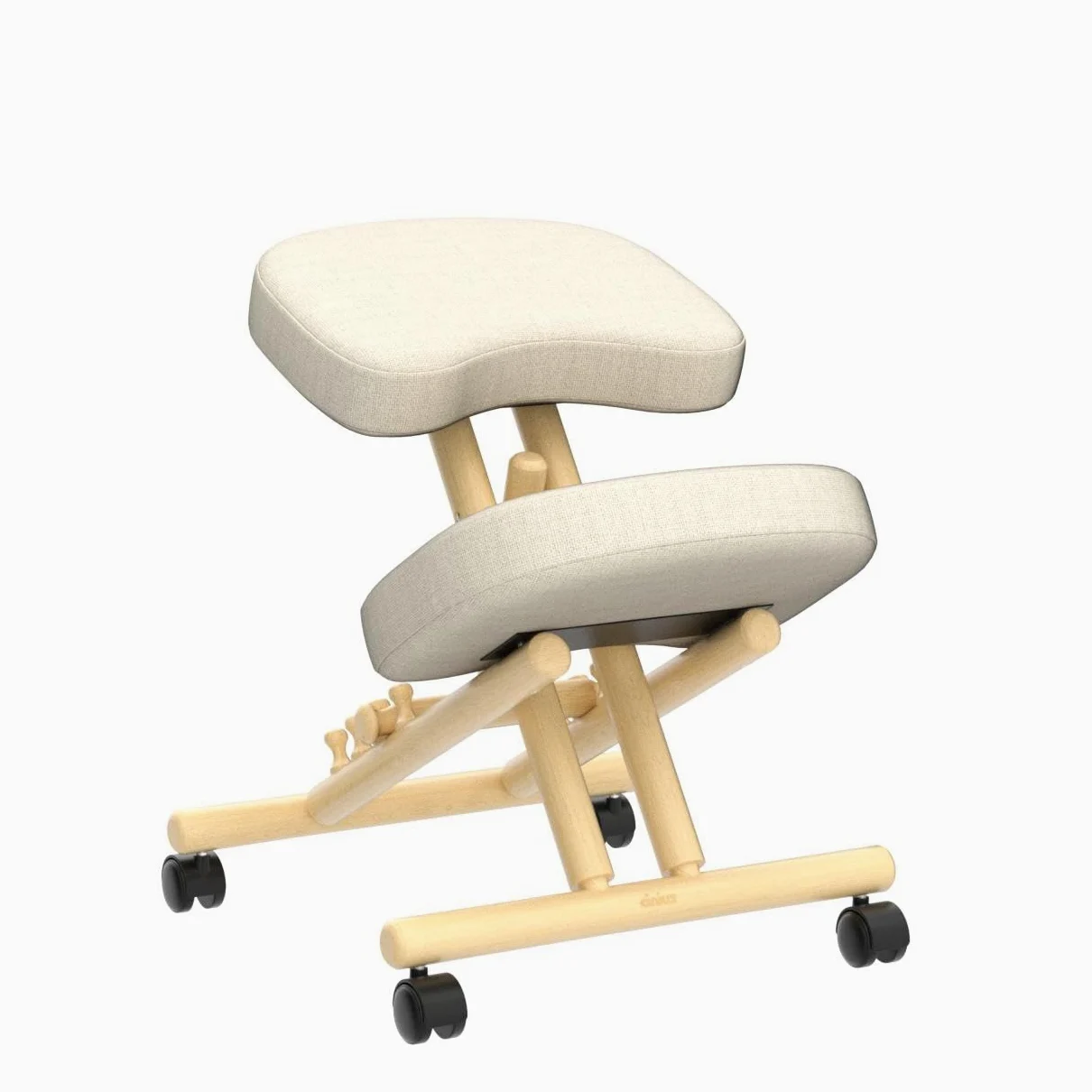 cinius ERGO Sedia Ergonomica (Naturale/Naturale), taglia unica