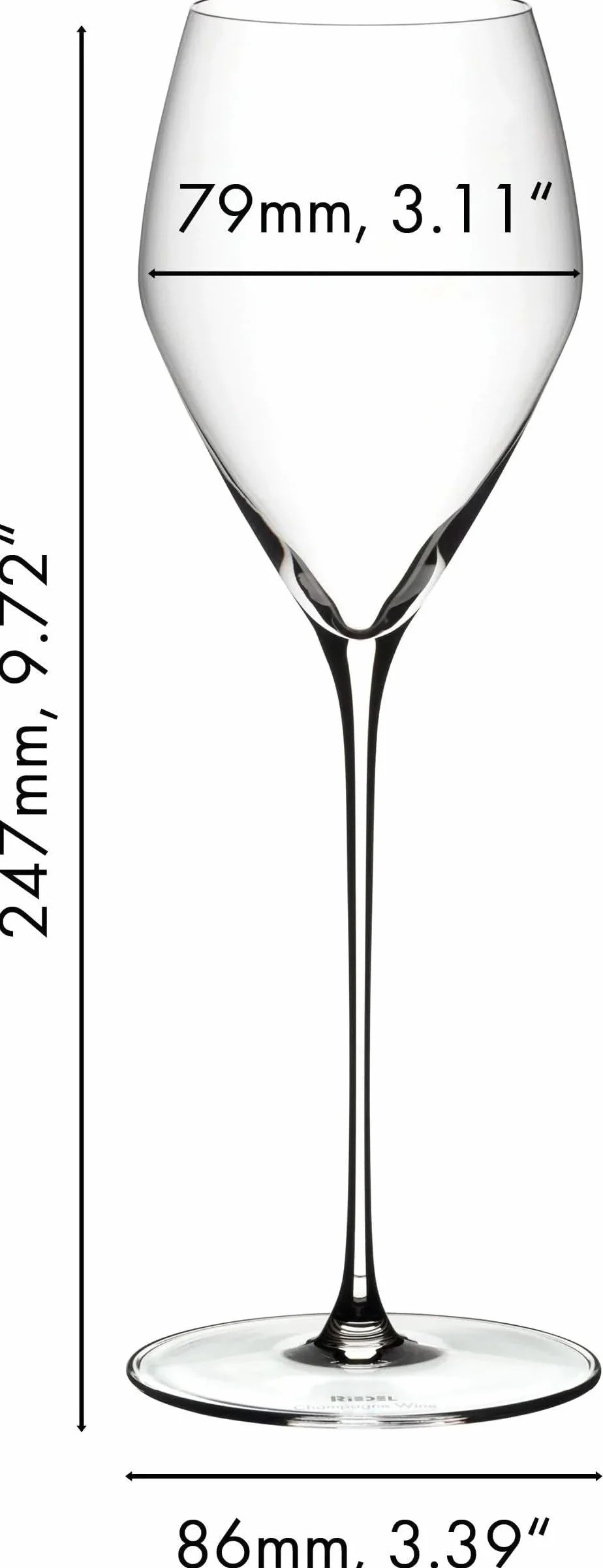 RIEDEL Veloce Bicchiere da vino champagne