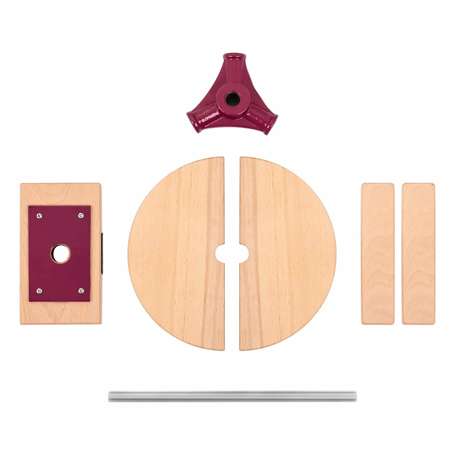 Royal Catering Torchietto Premitutto Manuale Torchio A Vite RCWP-12LW (Legno, 6 Litri, 1 Sacco filtrante)