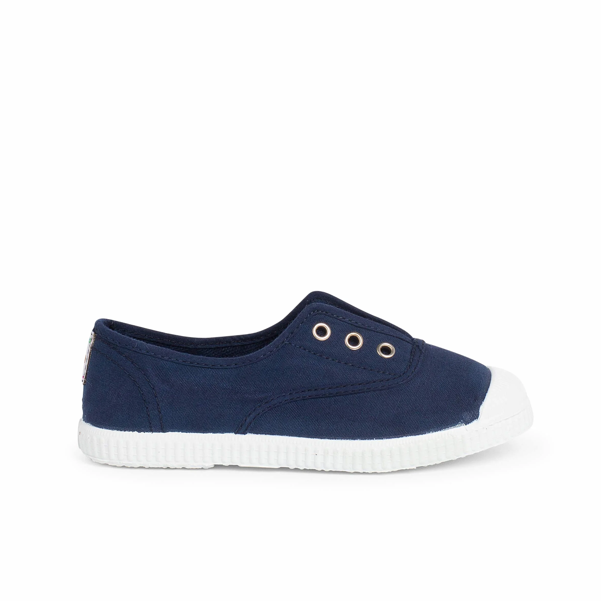 Pisamonas Scarpe Tela Punta Gomma Senza Lacci