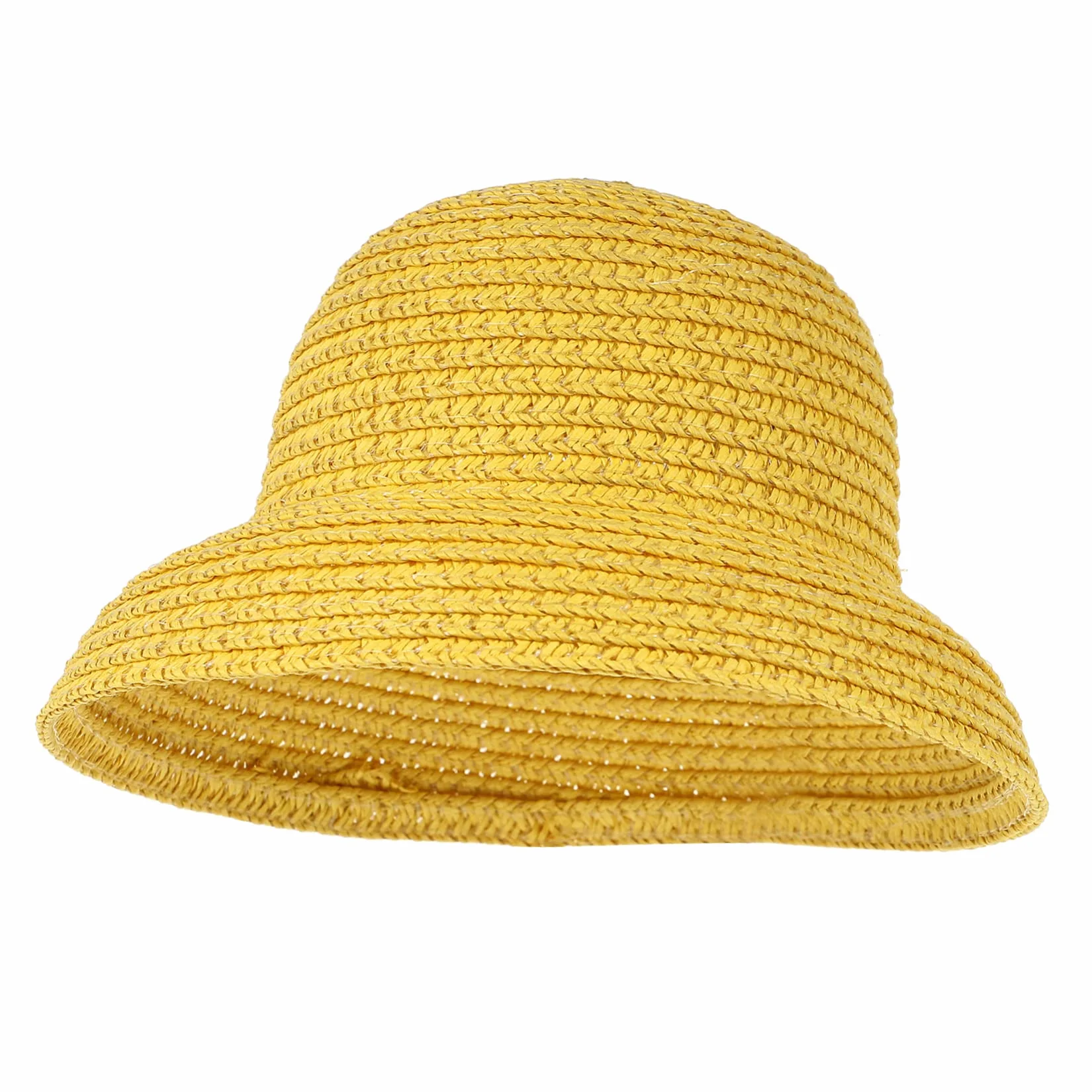 BESTonZON Cappello di Paglia Giallo per Bambola, Accessorio Costume Fatto a Mano e Atmosfera, per Mini Casa e Decorazione Artigianale