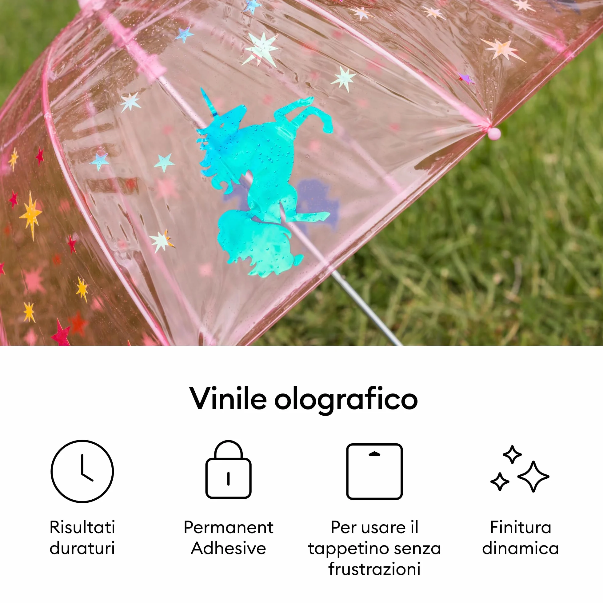 Cricut Vinile olografico 30x120cm Opale