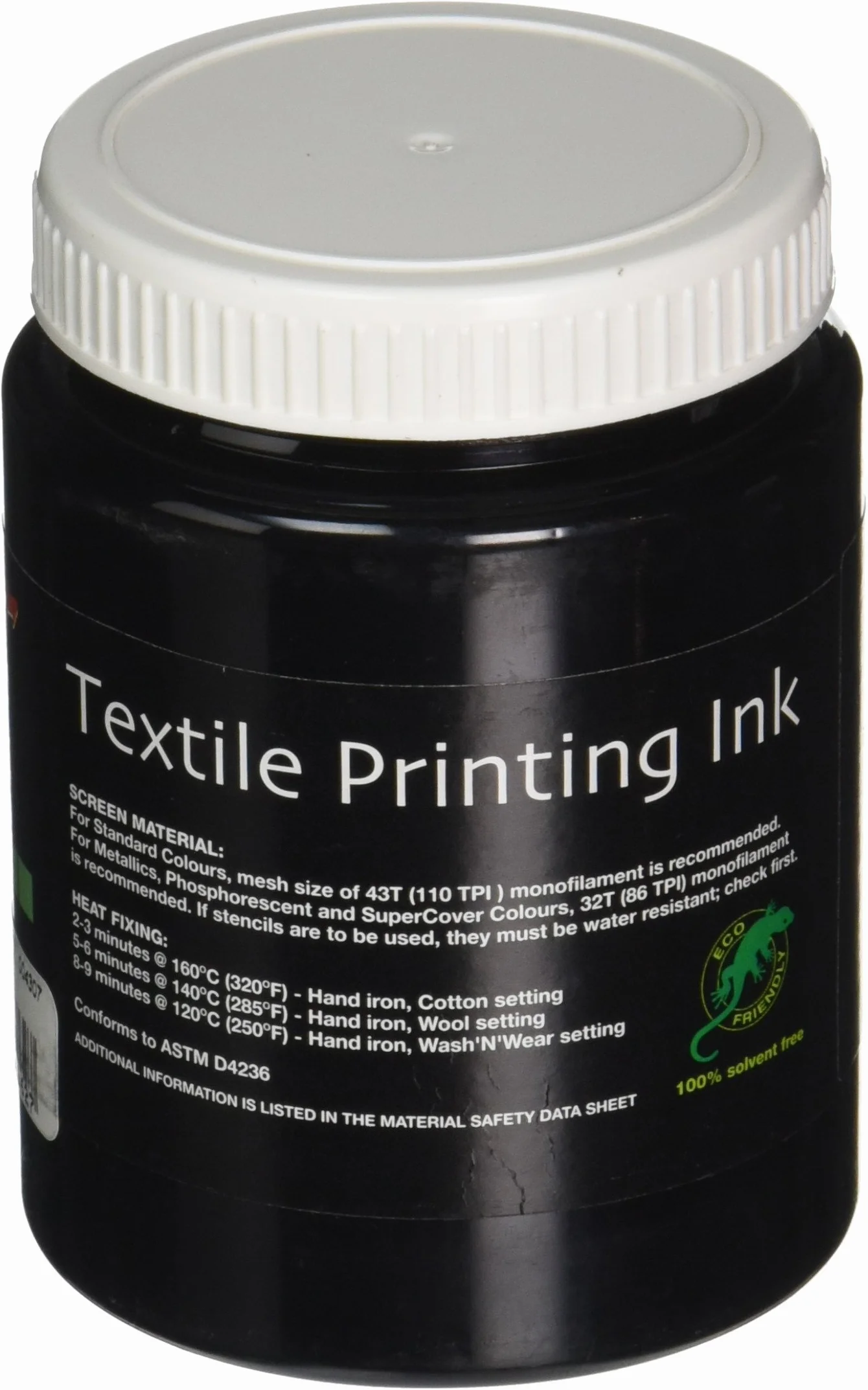 Permaset Aqua Supercover Inchiostro per stampa su tessuti 300 ml Nero