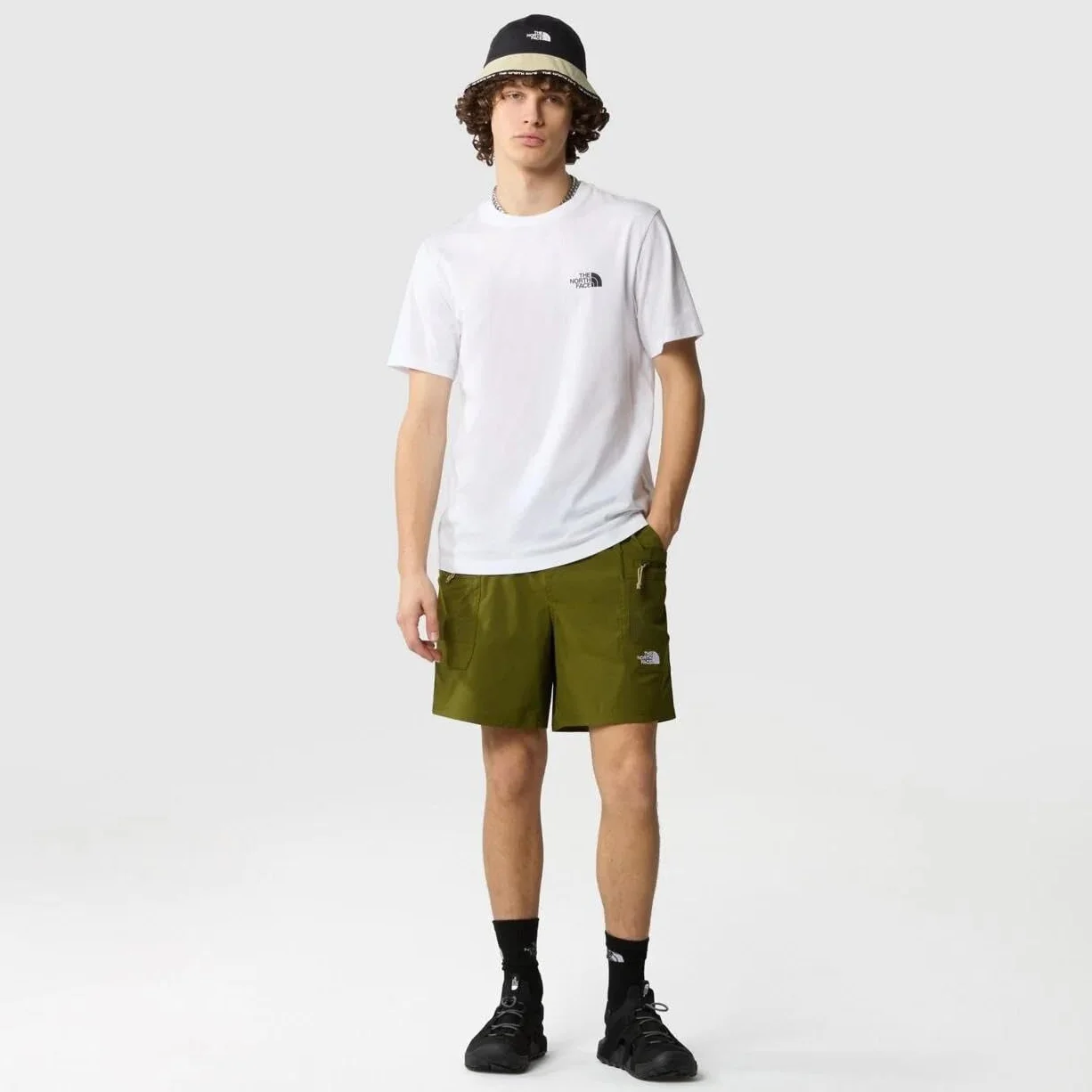 THE NORTH FACE Simple Dome T-Shirt TNF White