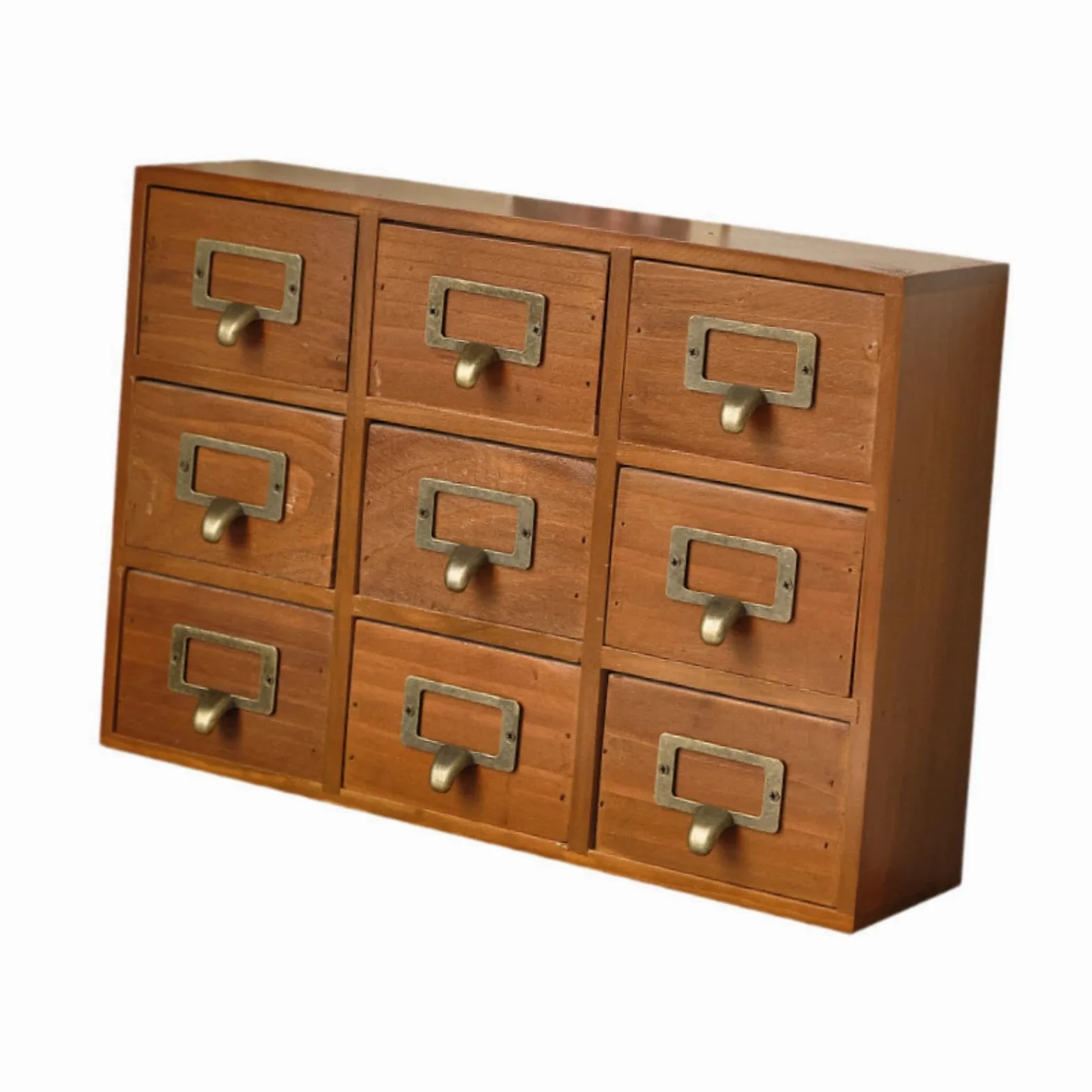 Cassettiera da tavolo vintage in legno, organizer per cassetti da ufficio, per soggiorno, utilizzabile a lungo, cassettiera da tavolo in legno,
