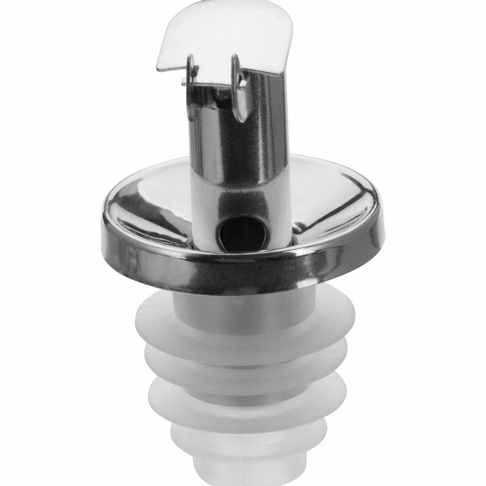Westmark Beccuccio per Bottiglie di Olio e Aceto, Acciaio Inossidabile, Tappo in Silicone