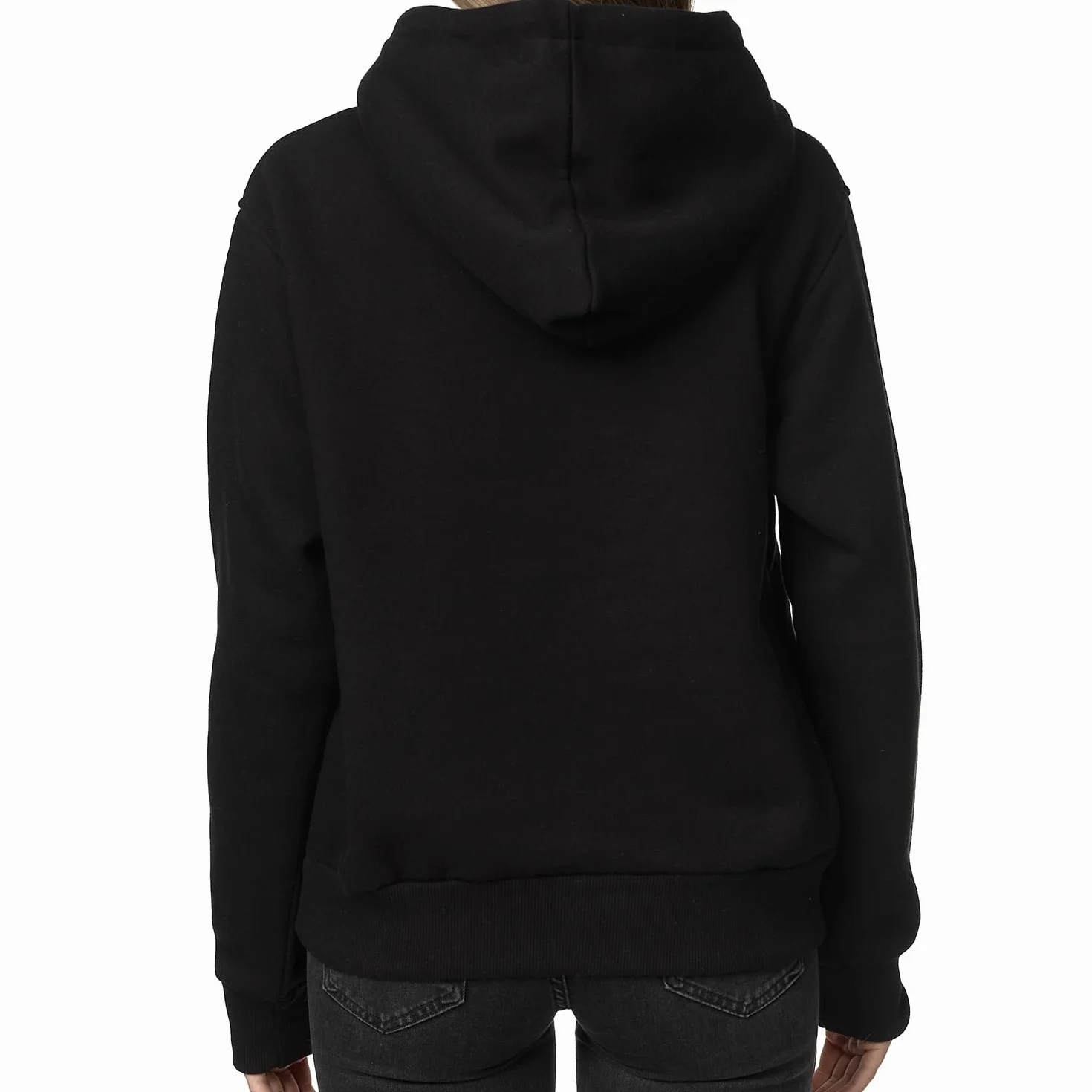 Smith & Solo Felpa con cappuccio da donna, in cotone, a maniche lunghe, con cappuccio, a girocollo, slim fit, per il tempo libero, sport, a maniche lunghe, con cappuccio