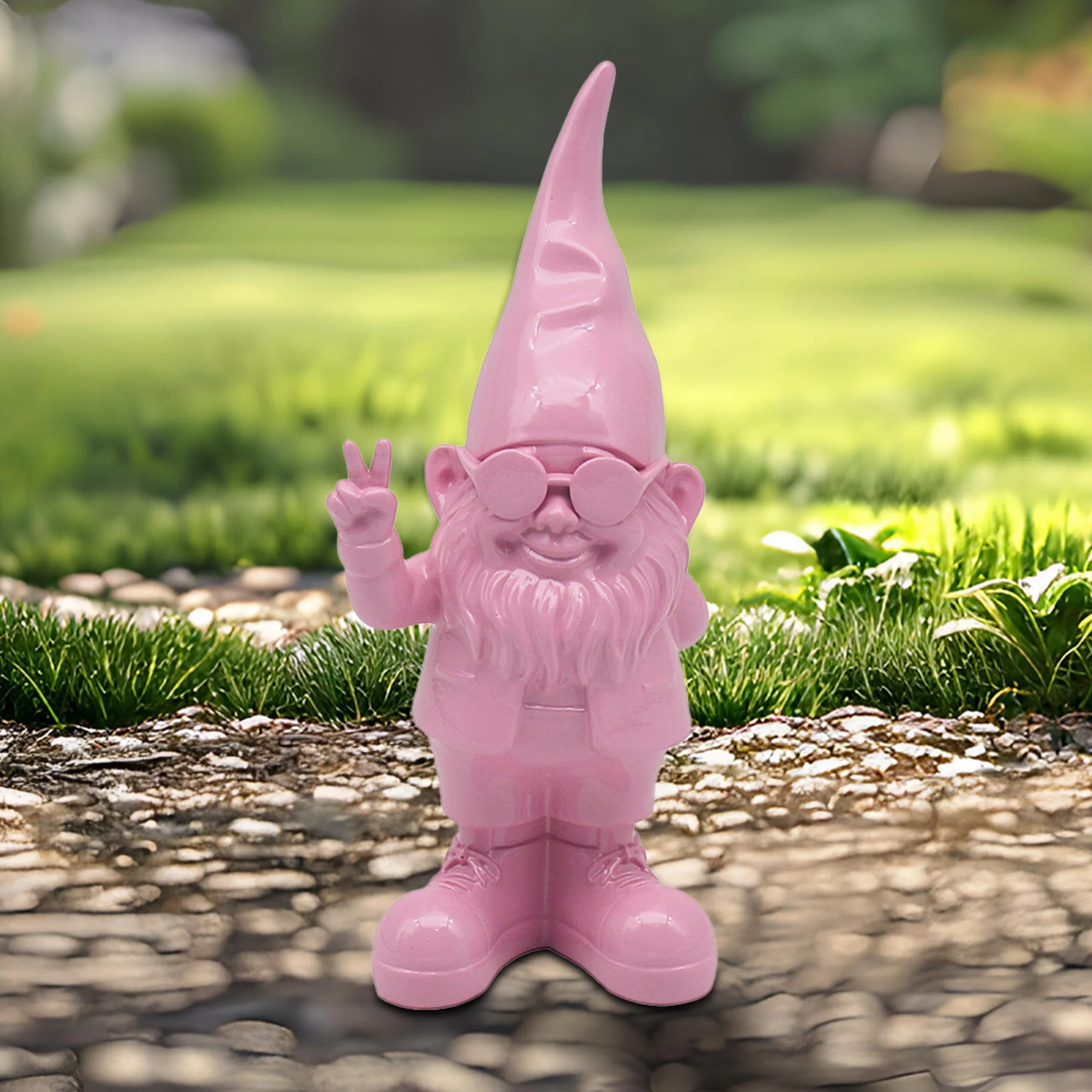 Lesser & Pavey, statuette di gnomi che si comportano male, 20 cm, statuette per decorare la casa, ornamenti ideali come regalo dell'amicizia per donne e uomini, grazioso centrotavola e accessori per
