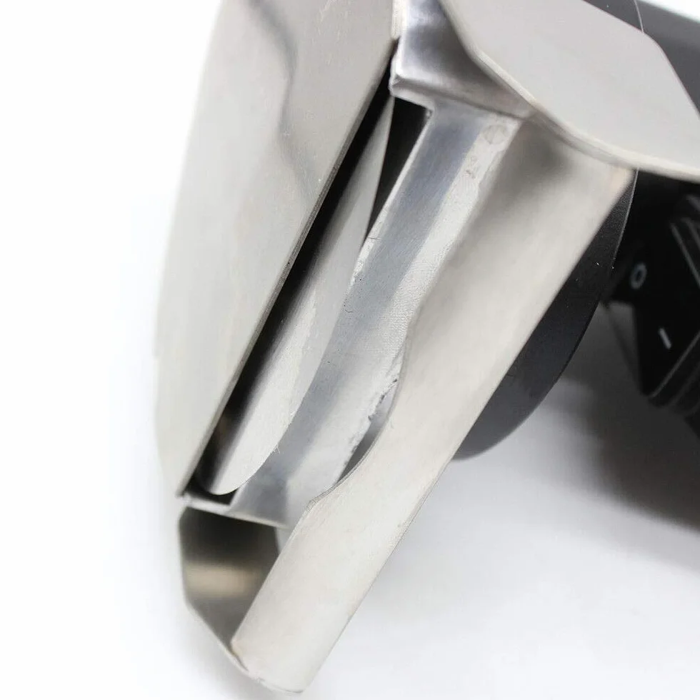 Kebab Slicer - Coltello elettrico da 80 W, in acciaio inox, spessore regolabile (1-8 mm)