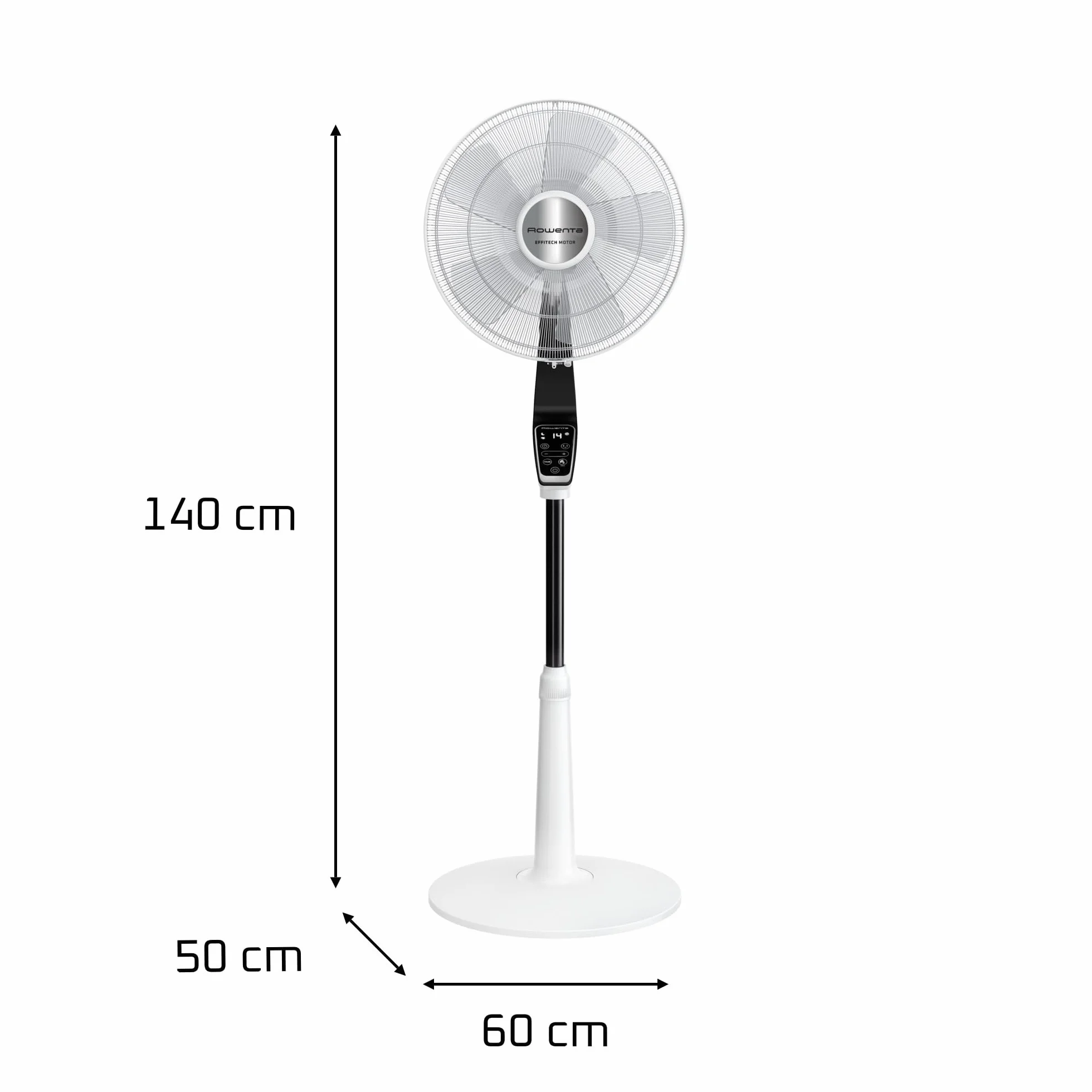 Rowenta VU5690 Turbo Silence Extreme Ventilatore a Piantana Ricondizionato