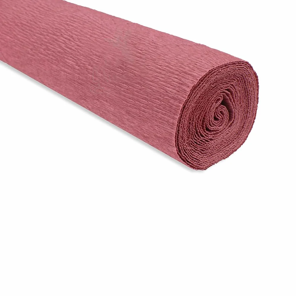 Dusky Damson 620 Rotolo di carta crespa 50 cm x 2,5 m