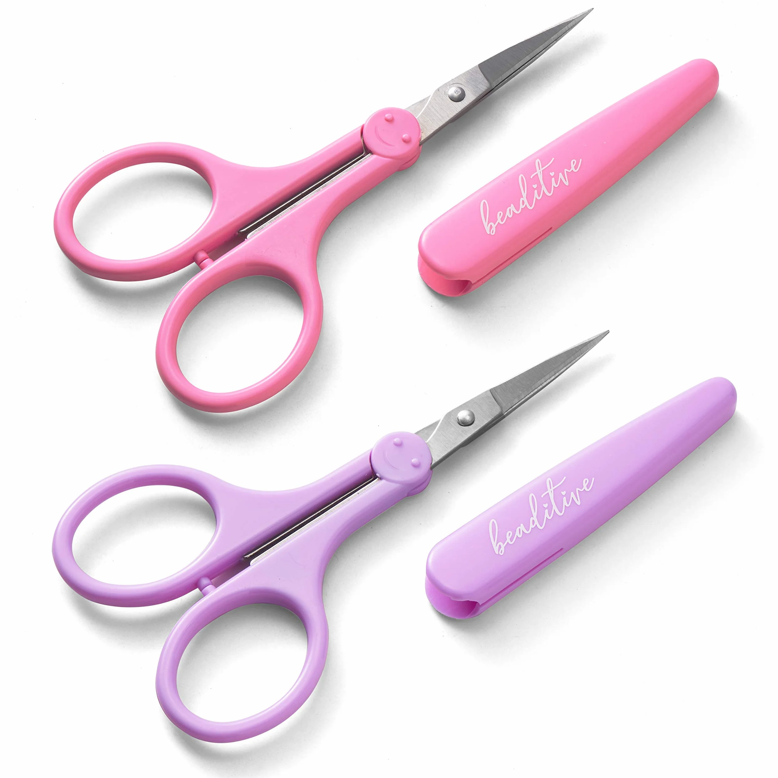 Forbici Precisione Alta Acciaio Inossidabile Set 2 Pezzi Taglio Carta Scrapbooking Cucito