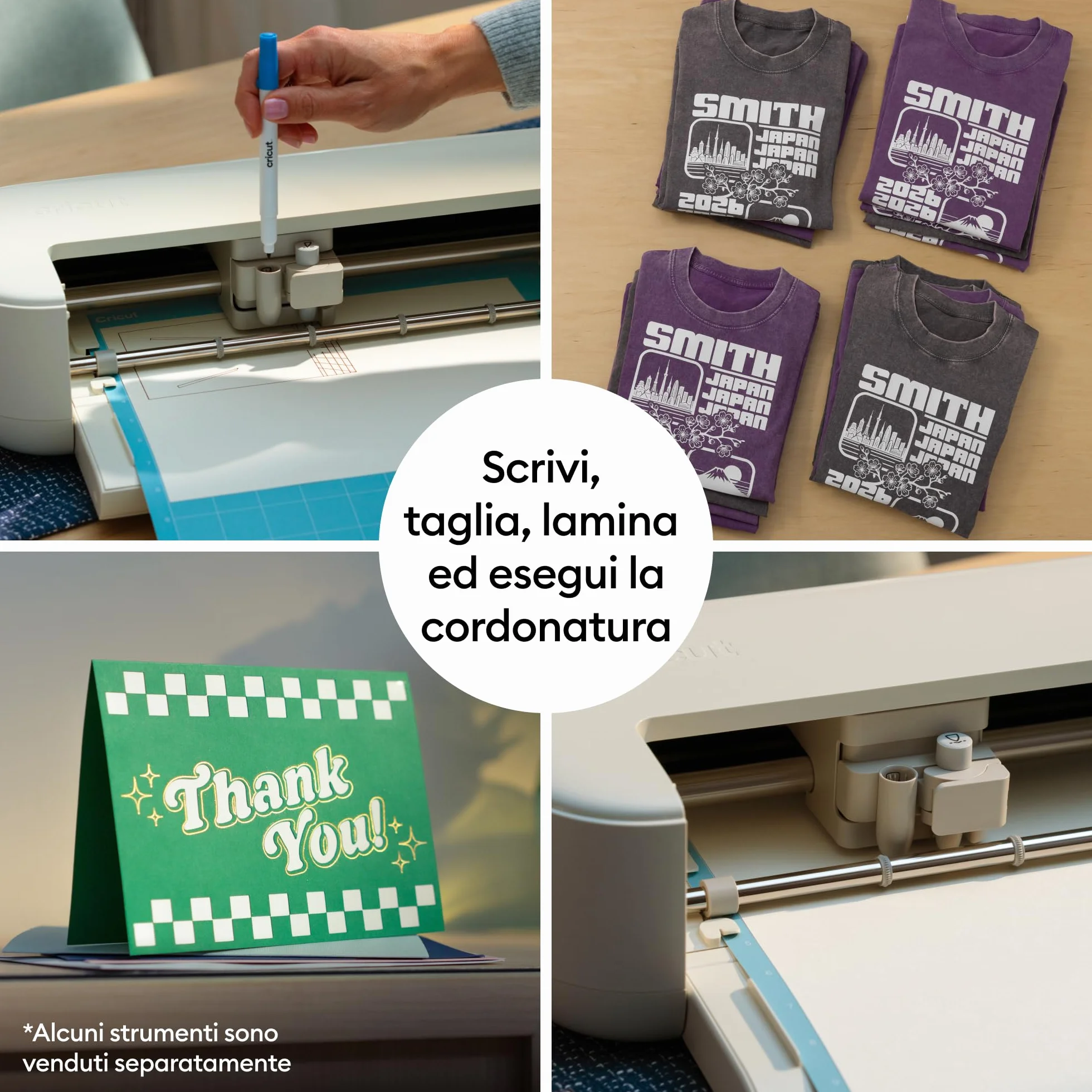 Cricut Explore 5 Ultimate Bundle, Macchina da taglio intelligente con pressa a caldo per progetti DIY
