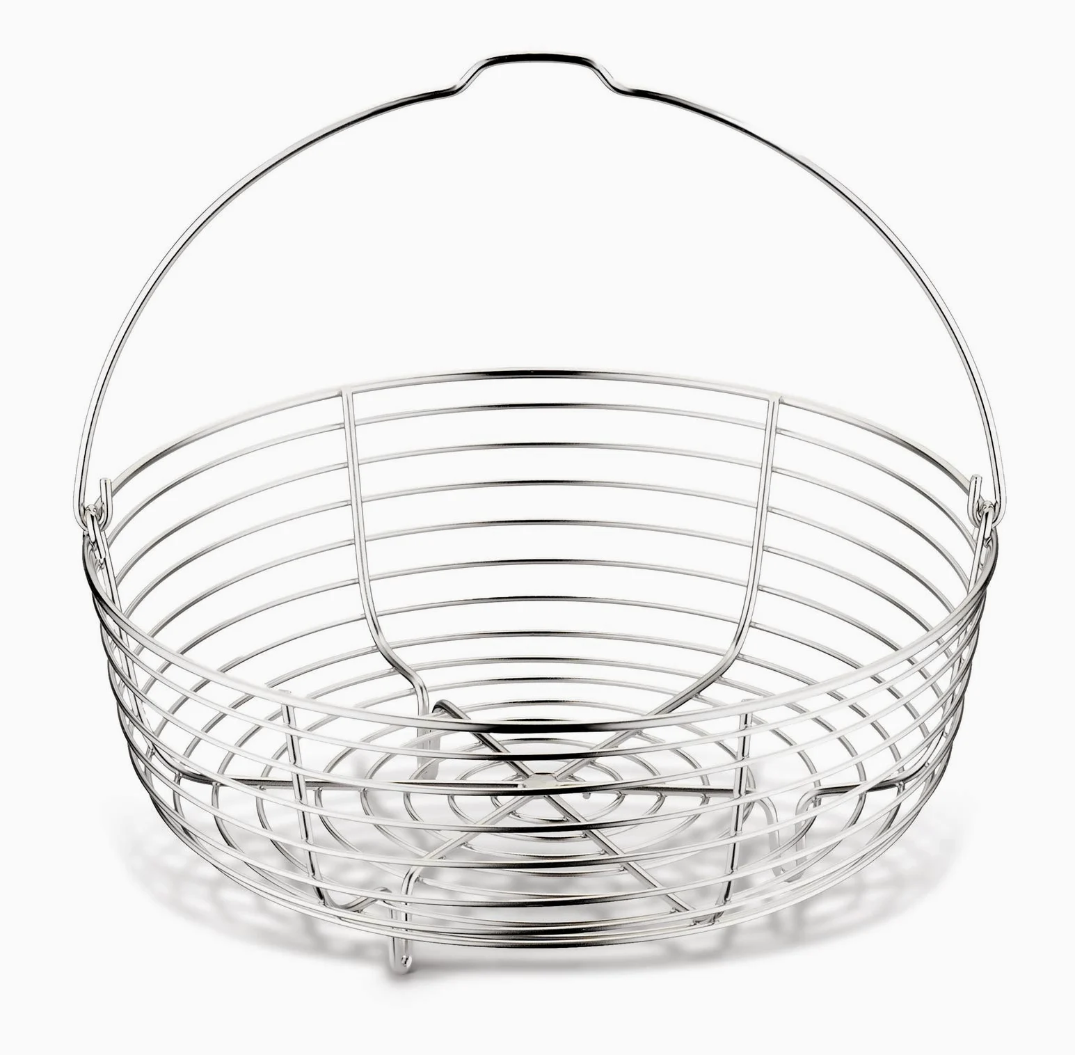 Lagostina Irradial Control Lagoeasy'Up Pentola A Pressione, 7 L, Acciaio Inox 18/10, 22 Cm & Accessori Pentola A Pressione Cestello Filo 7Litri, Acciaio Inossidabile, Argento, 19 Cm