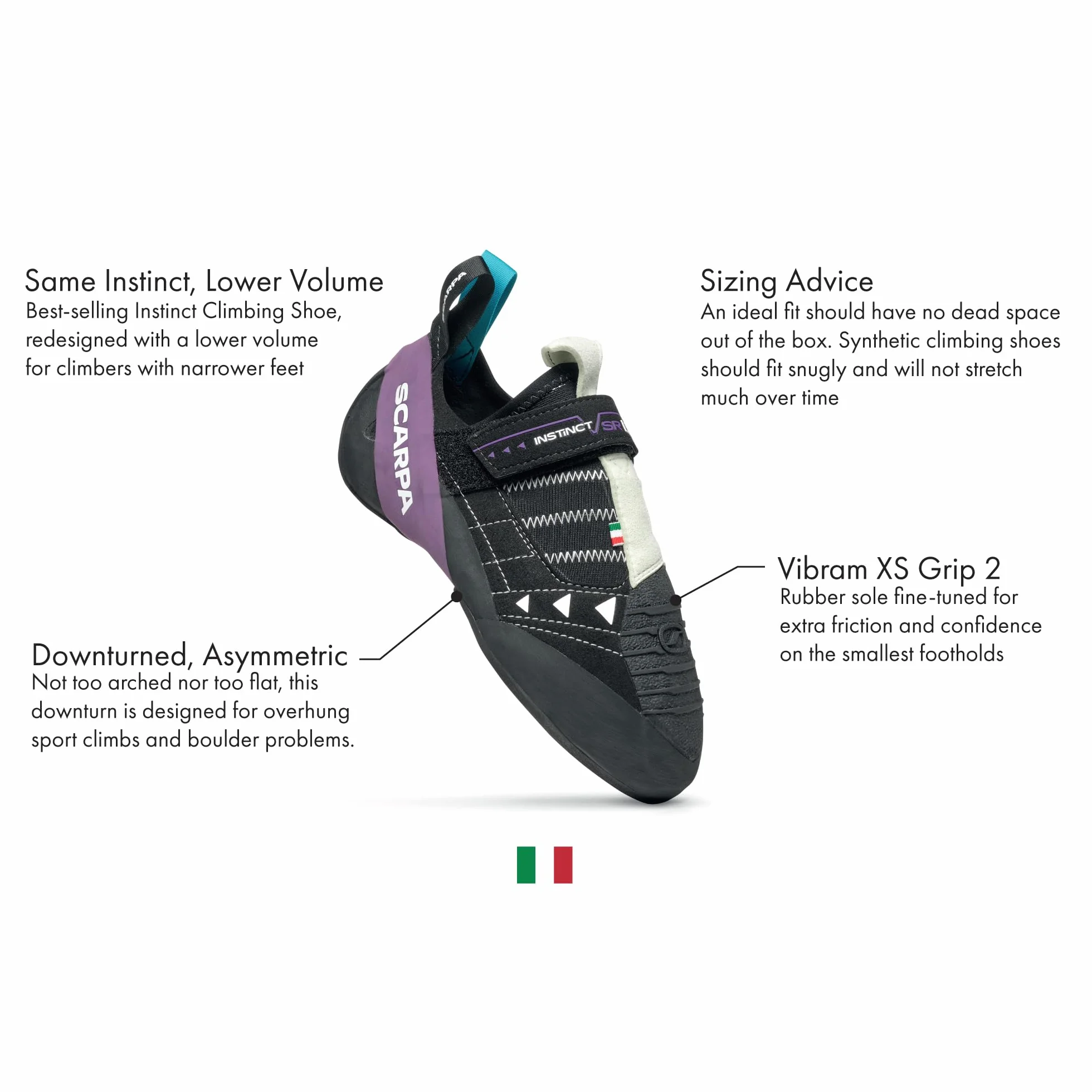SCARPA Instinct VSR LV Scarpe da arrampicata su roccia e bouldering a basso volume