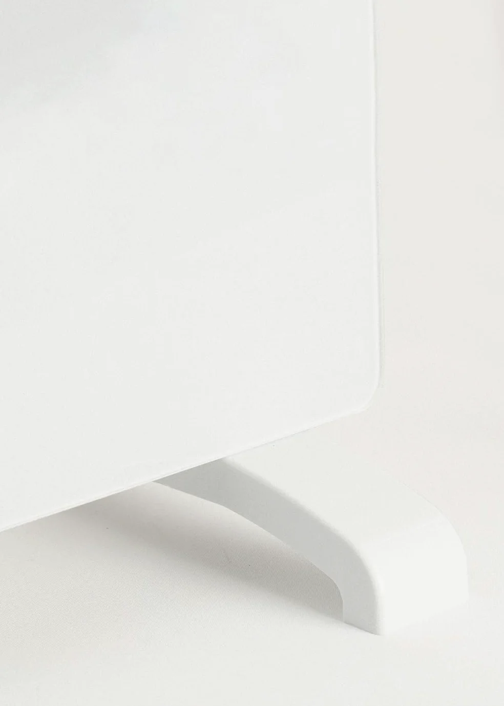 CREATE/WARM CRYSTAL/Termoconvettore elettrico in vetro bianco, 2000W, LED touchscreen, sistema di sicurezza, IP24