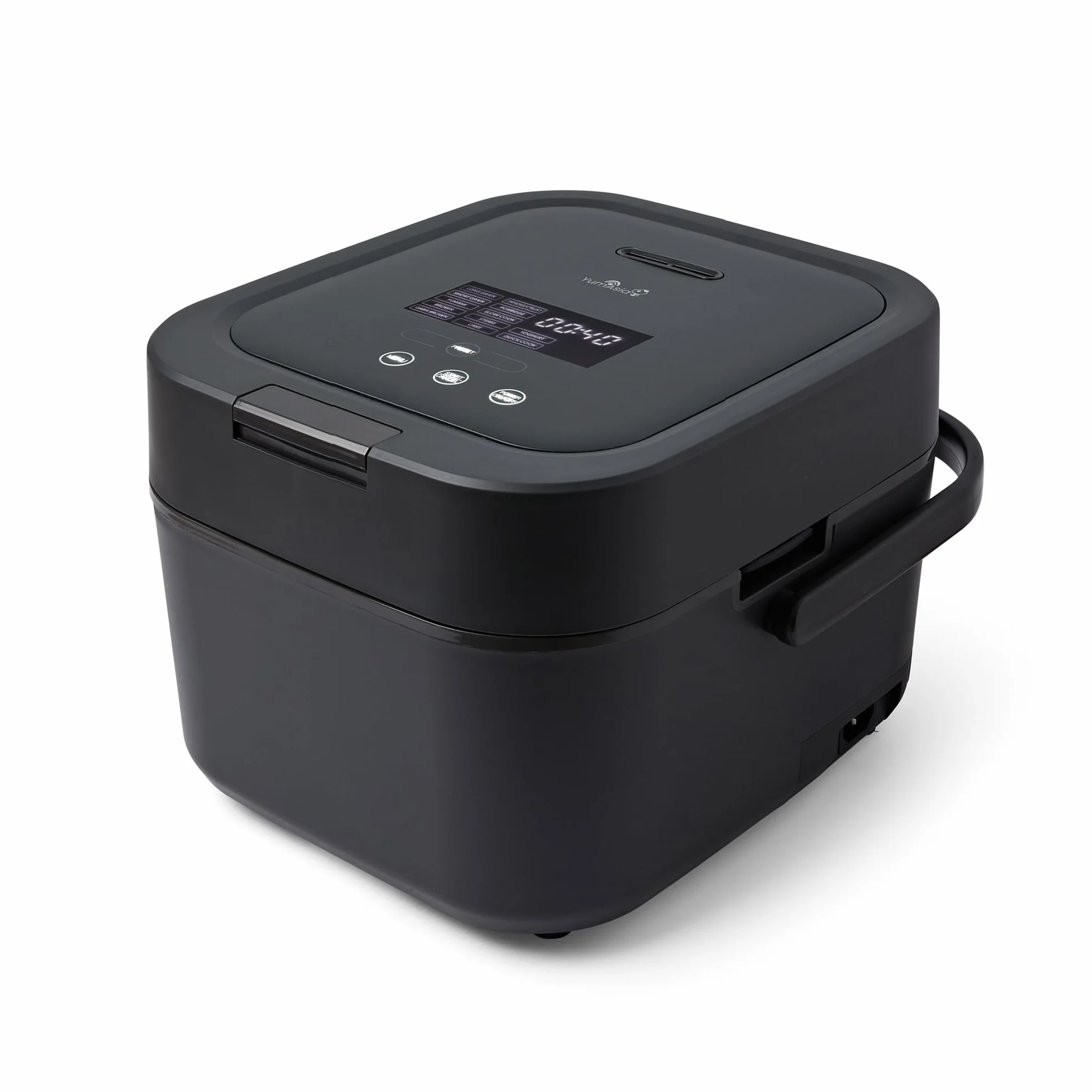 Yum Asia Hotaru Cuociriso a induzione (IH) con ciotola in ceramica (3 tazze, 0,54 litri), 7 funzioni di cottura del riso, 5 funzioni multicooker, 220-240V UE