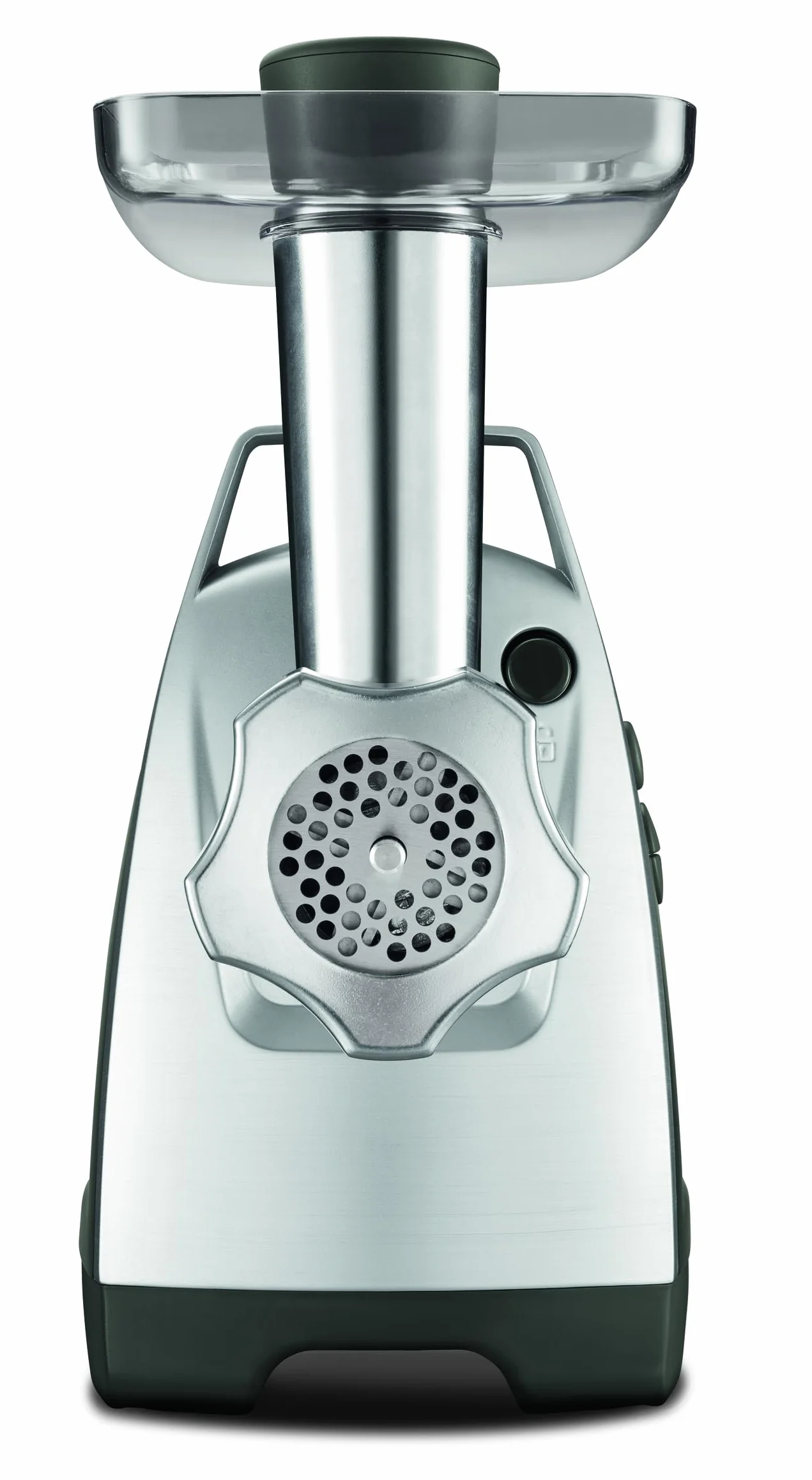 Moulinex - Tritatutto HV8, tritatutto elettrico 2200 W, 2 griglie di macinazione, accessori per kebab e salsicce, argento ME686832