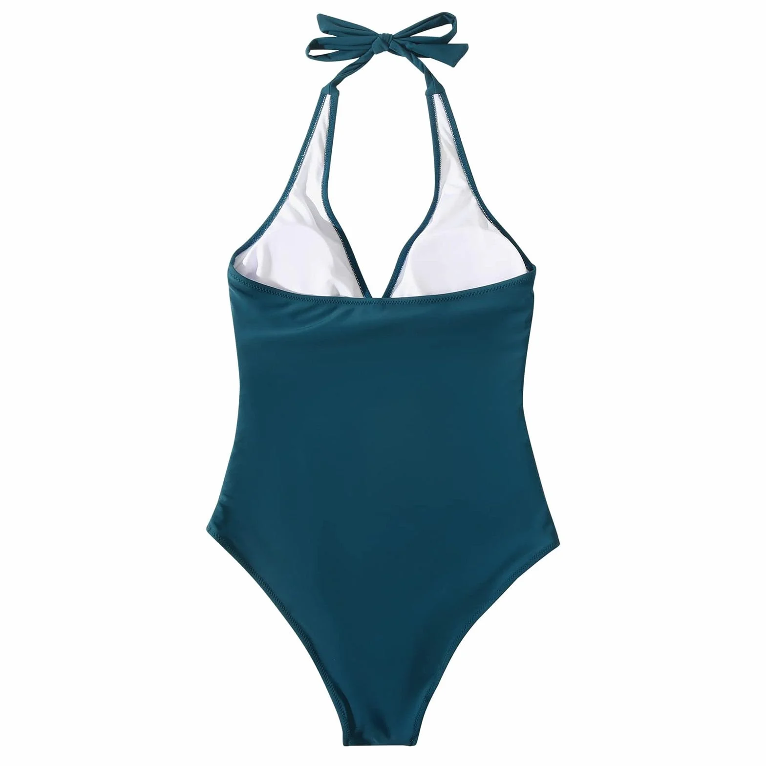 Costume Intero Donna Contenitivo Scollo a V Costume da Bagno Push Up Imbottito Reggiseno Costumi Interi Curvy Leopardato Controllo Della Pancia Vita Alta Costumi Mare Modellante Elegante Swimsuit 2026