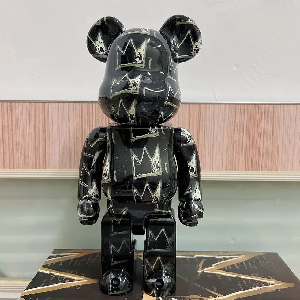 Bearbrick 400% 28 cm Fashion Bearbrick Decorazione da Tavolo Vetrina Bambole da Collezione Statue e Figurine