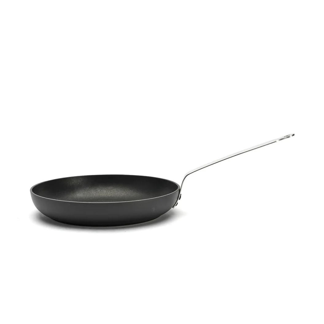 De Buyer Padella tonda antiaderente Choc Intense con manico in acciaio inox, diam 28 cm, 8760.28